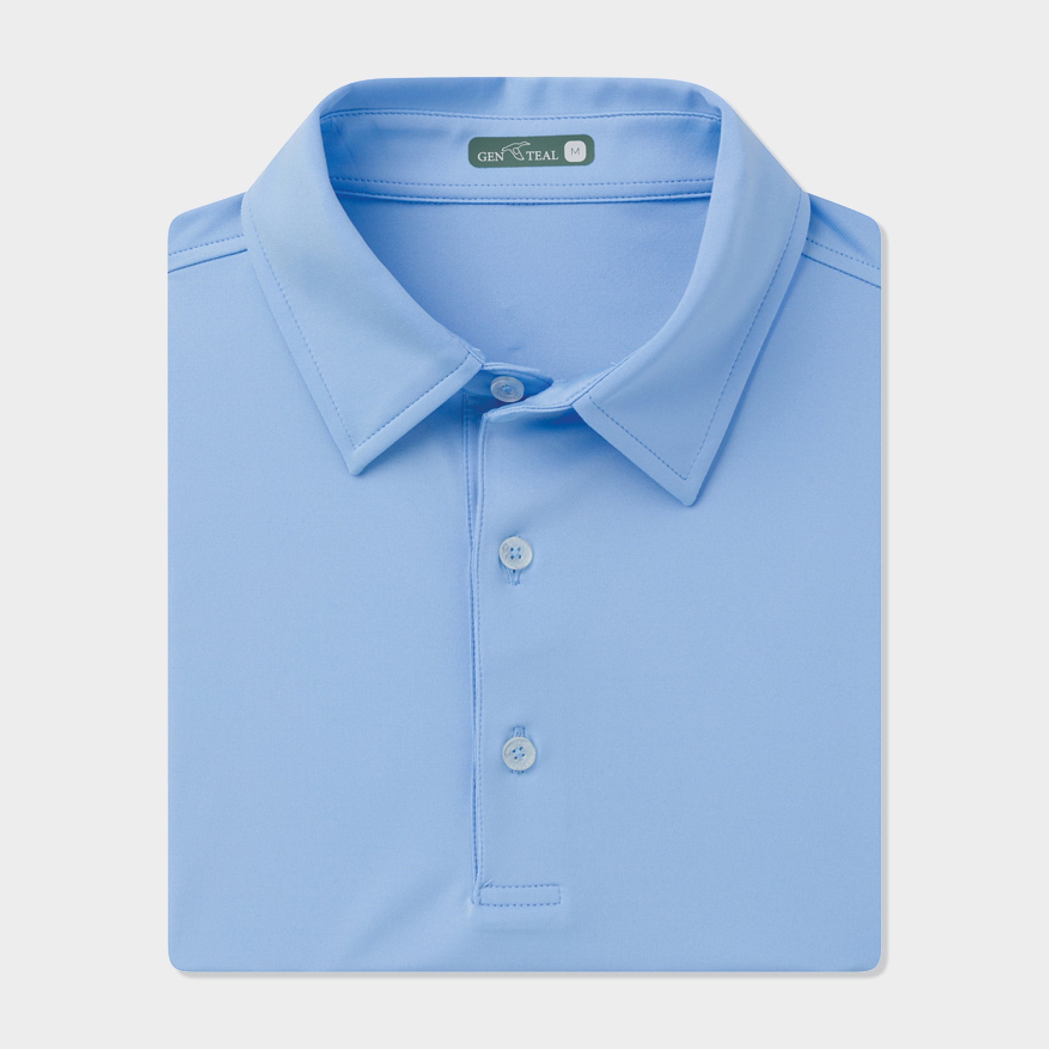 Solid Performance Polo-GenTeal Apparel