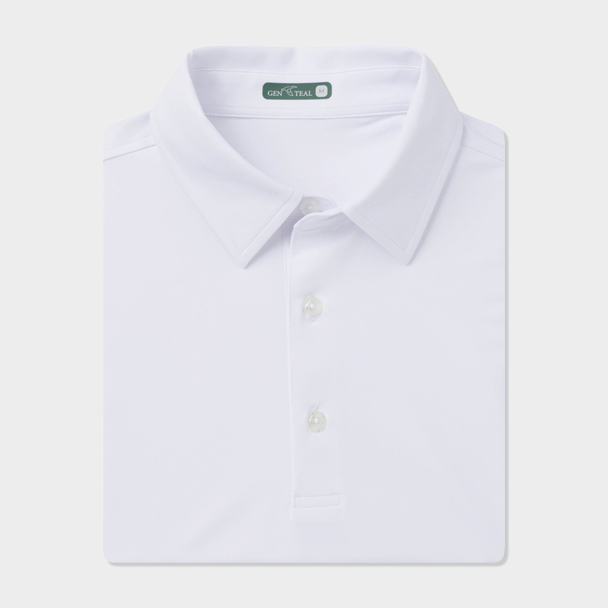 Solid Performance Polo-GenTeal Apparel