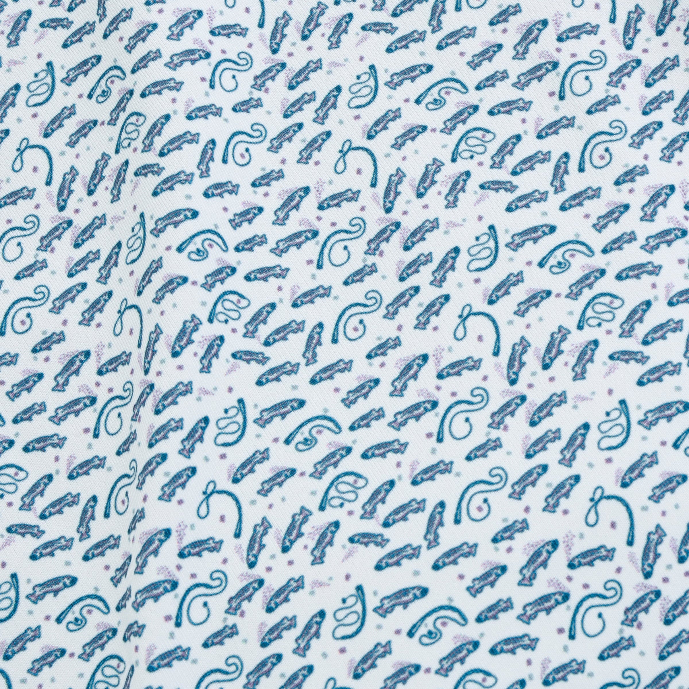 Cadet Catch and Release Printed Performance Polo