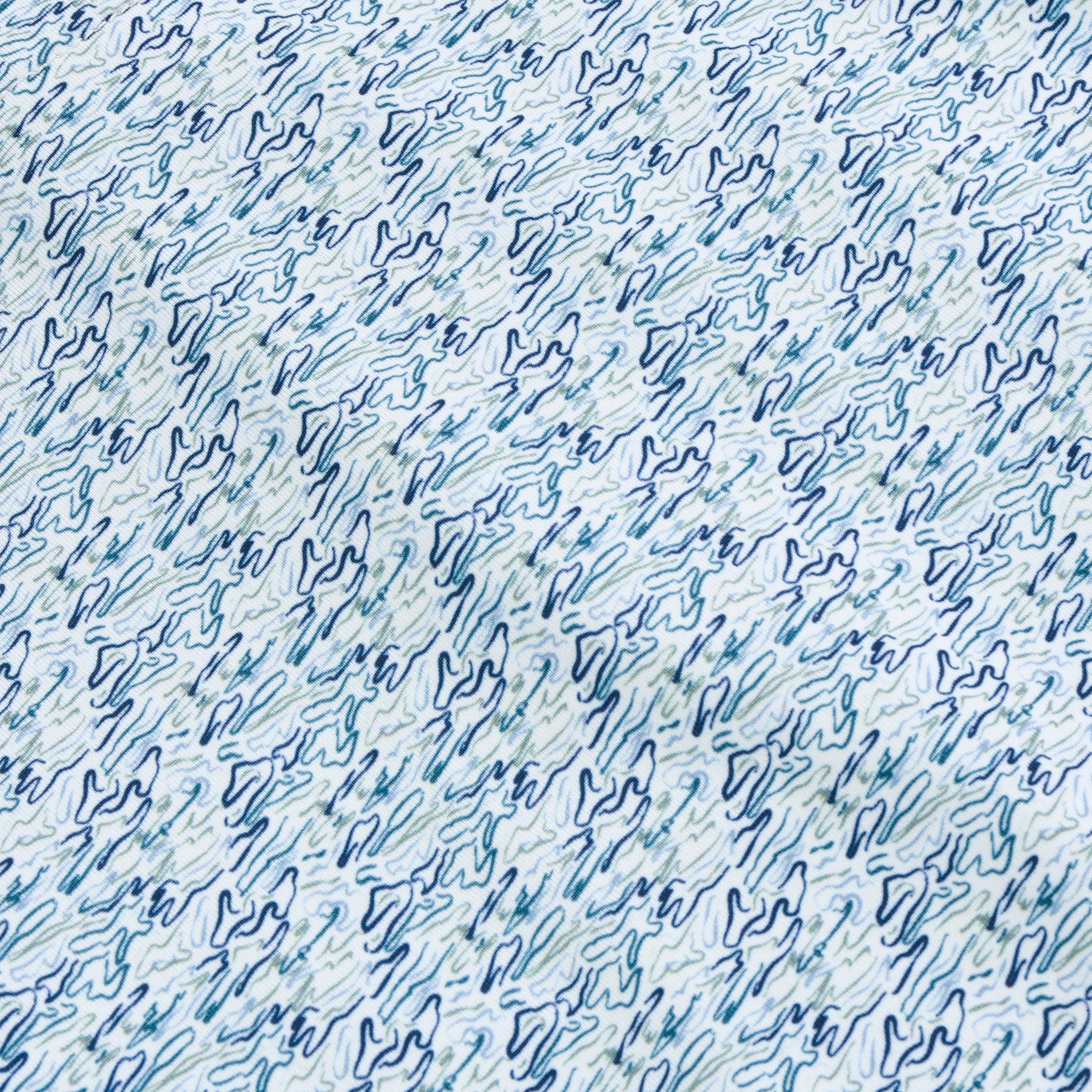 Ripple Effect Printed Performance Polo