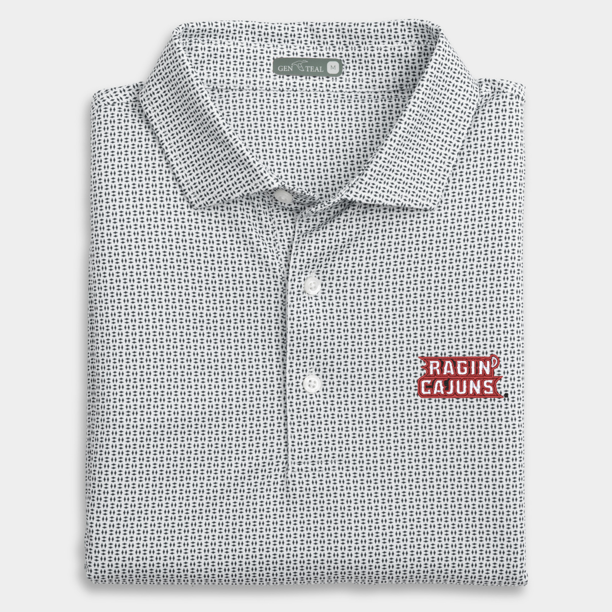 Louisiana Trellis Printed Performance Polo