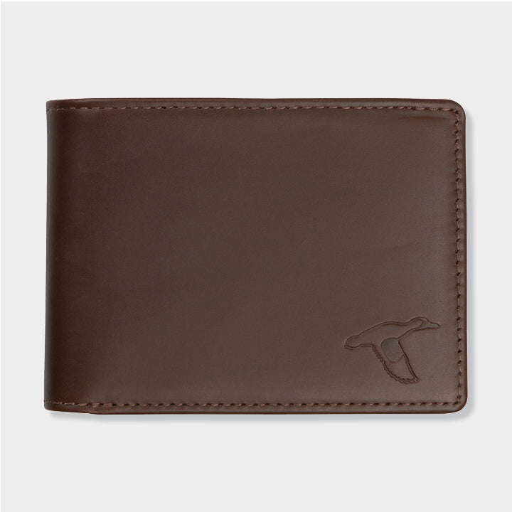 Leather Bifold Wallet-GenTeal Apparel