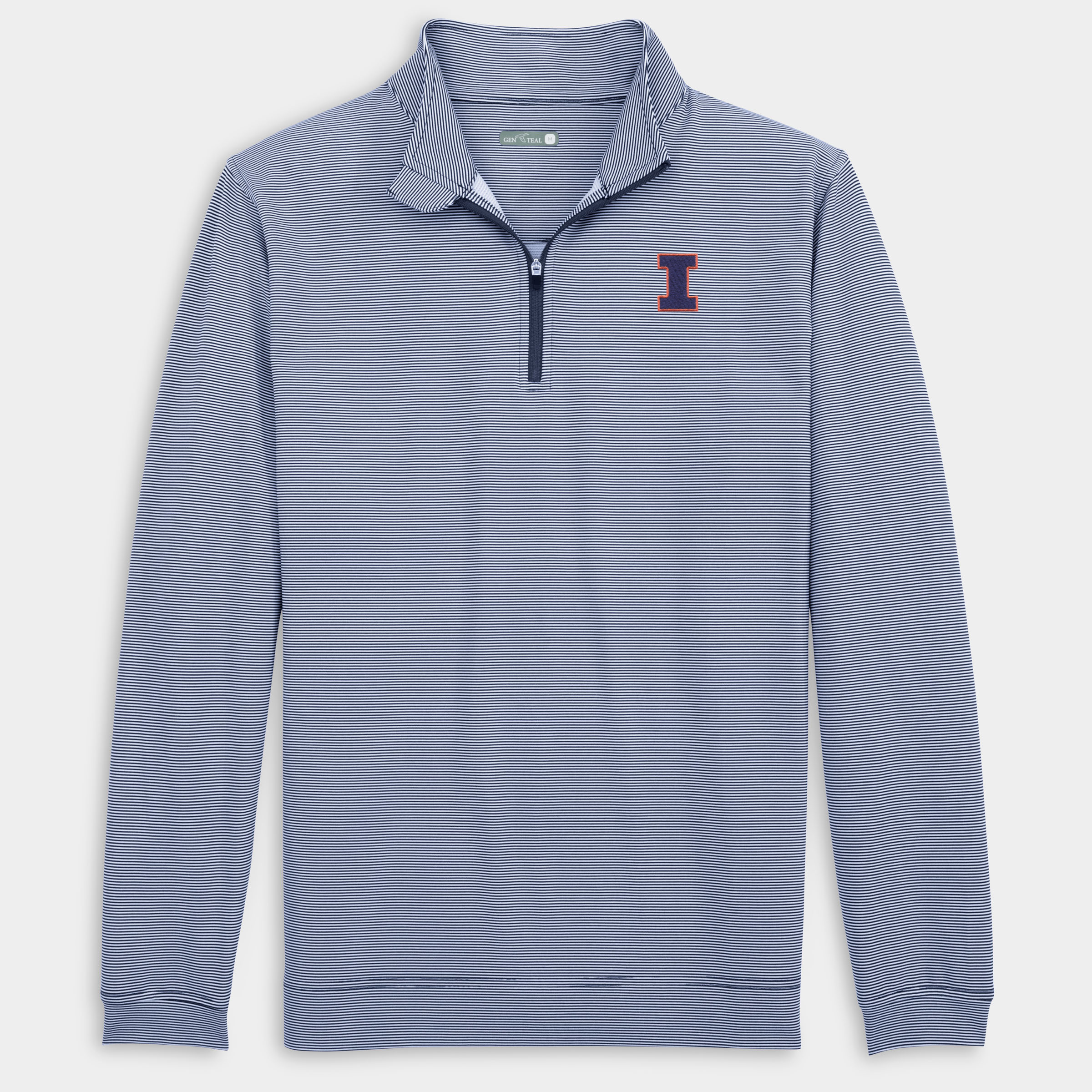 Illinois Pinstripe Venture Performance Quarter-Zip