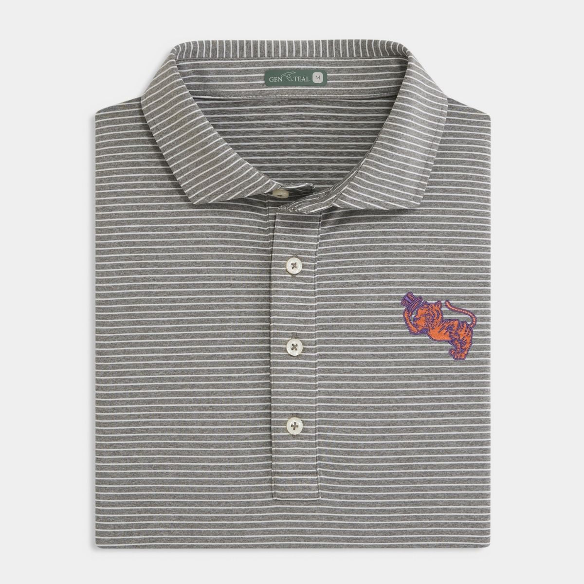 Clemson Top Hat Tiger Davis Performance Polo