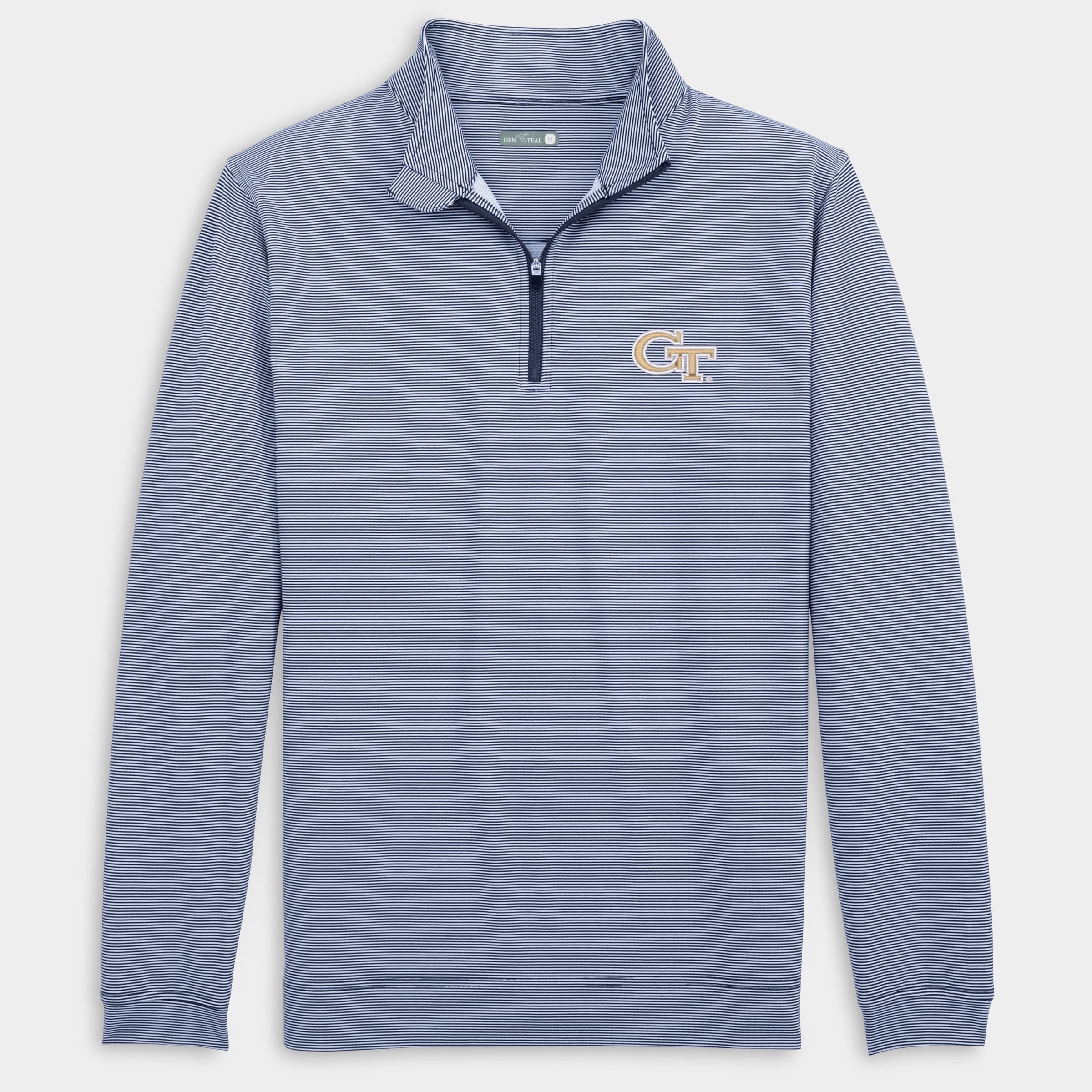 Georgia Tech Pinstripe Venture Performance Quarter-Zip
