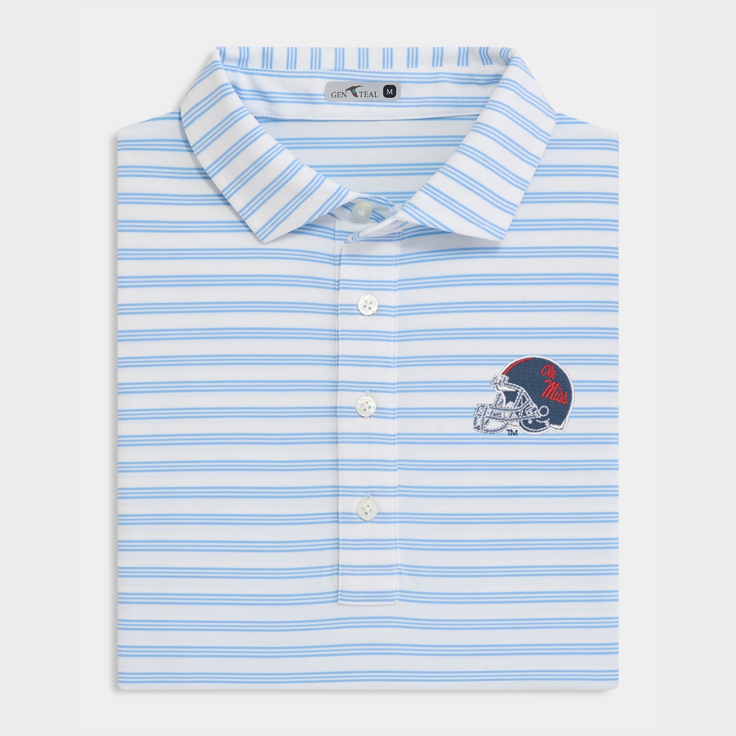 Ole Miss Helmet Rush Performance Polo