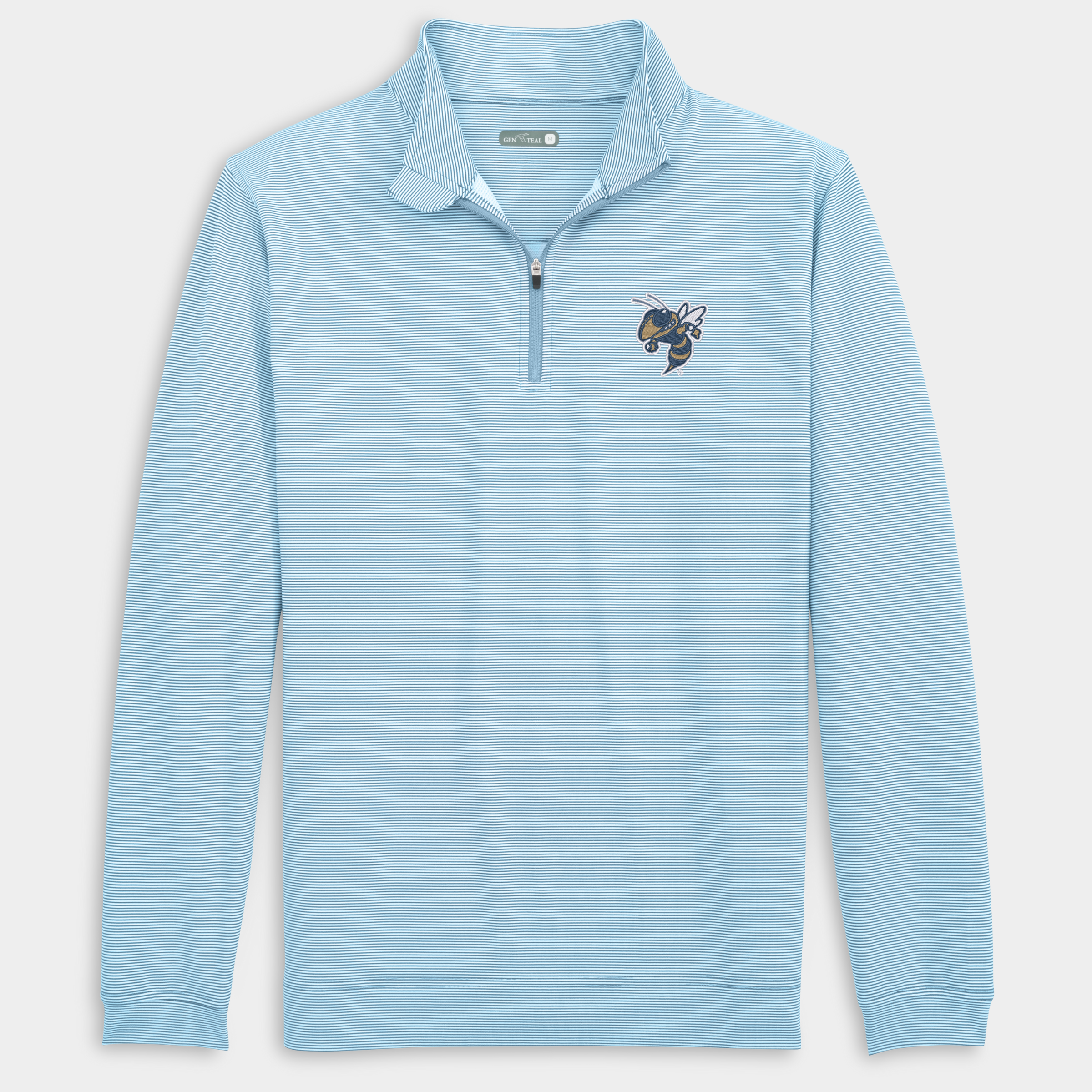 Georgia Tech Yellowjackets Pinstripe Venture Performance Quarter-Zip