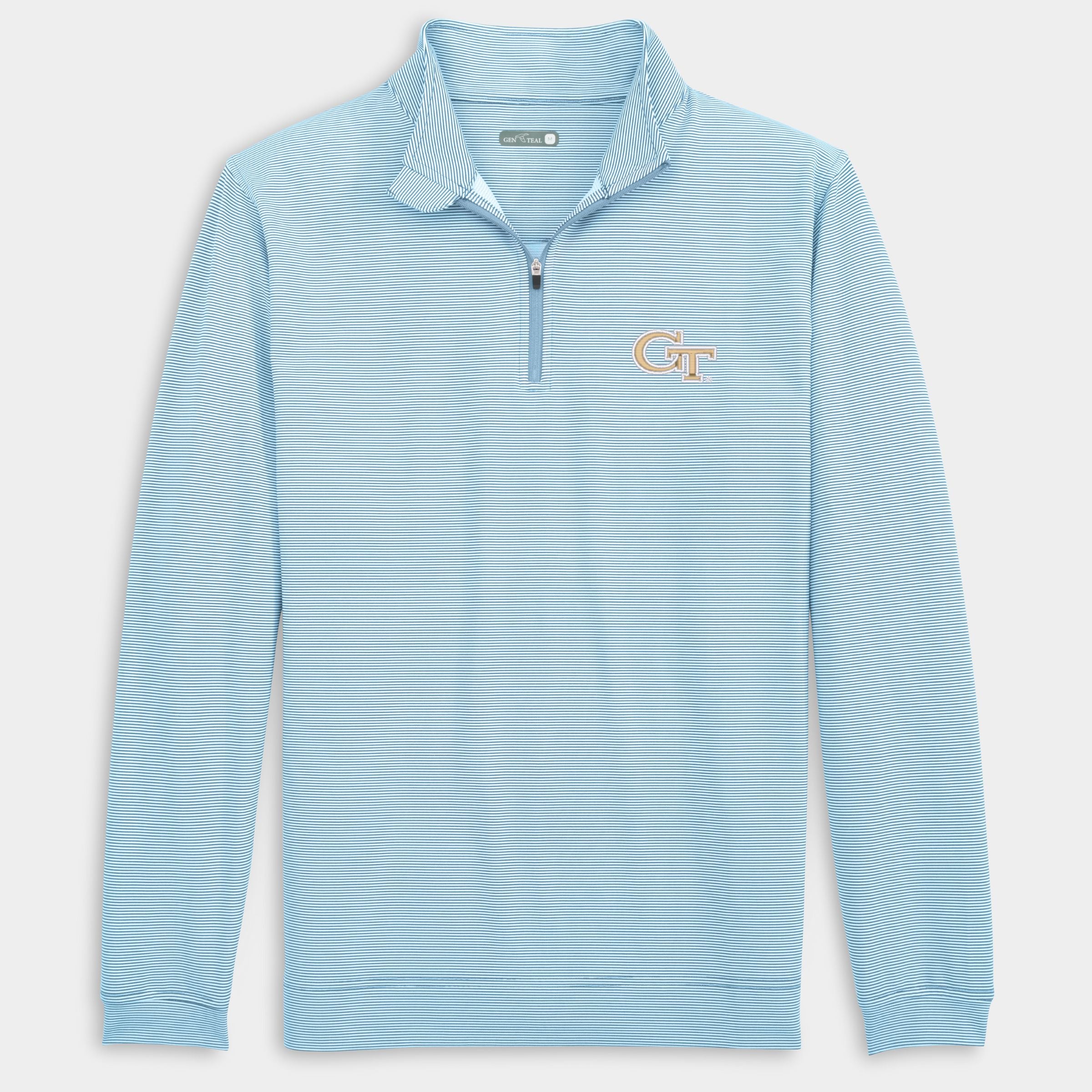 Georgia Tech Pinstripe Venture Performance Quarter-Zip