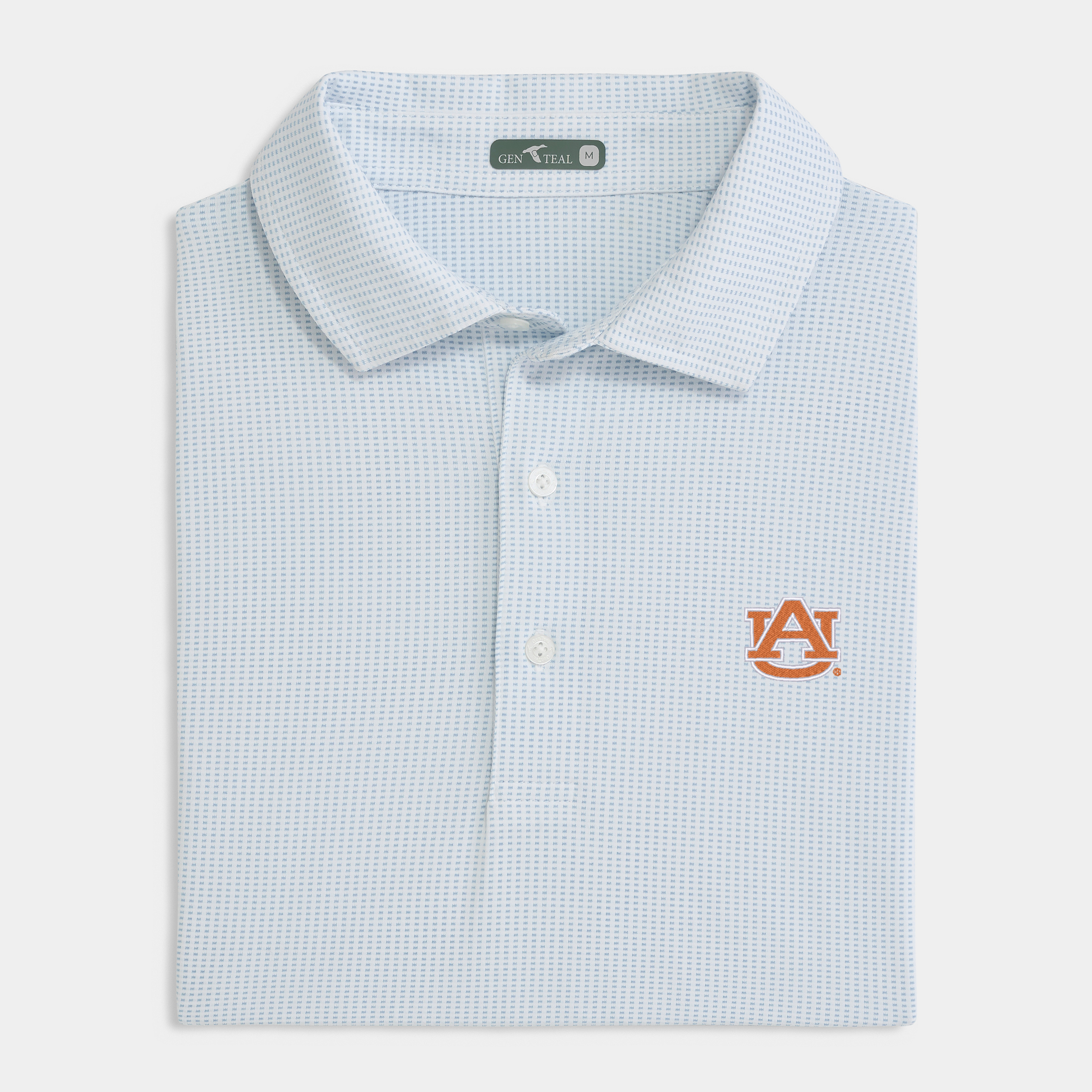 Auburn Jacquard Performance Polo