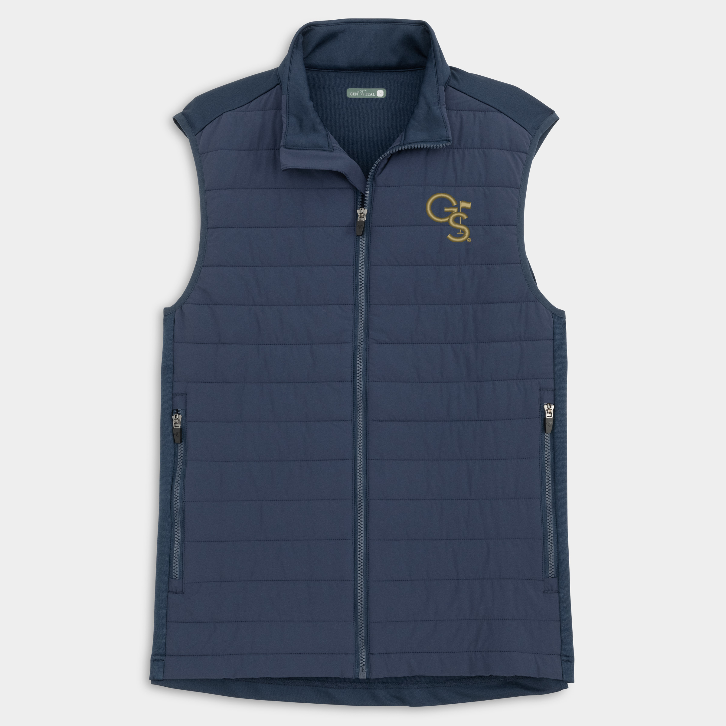 Georgia Southern Flag Navy Ashford Vest