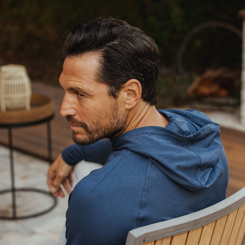 Navy Wander Hoodie