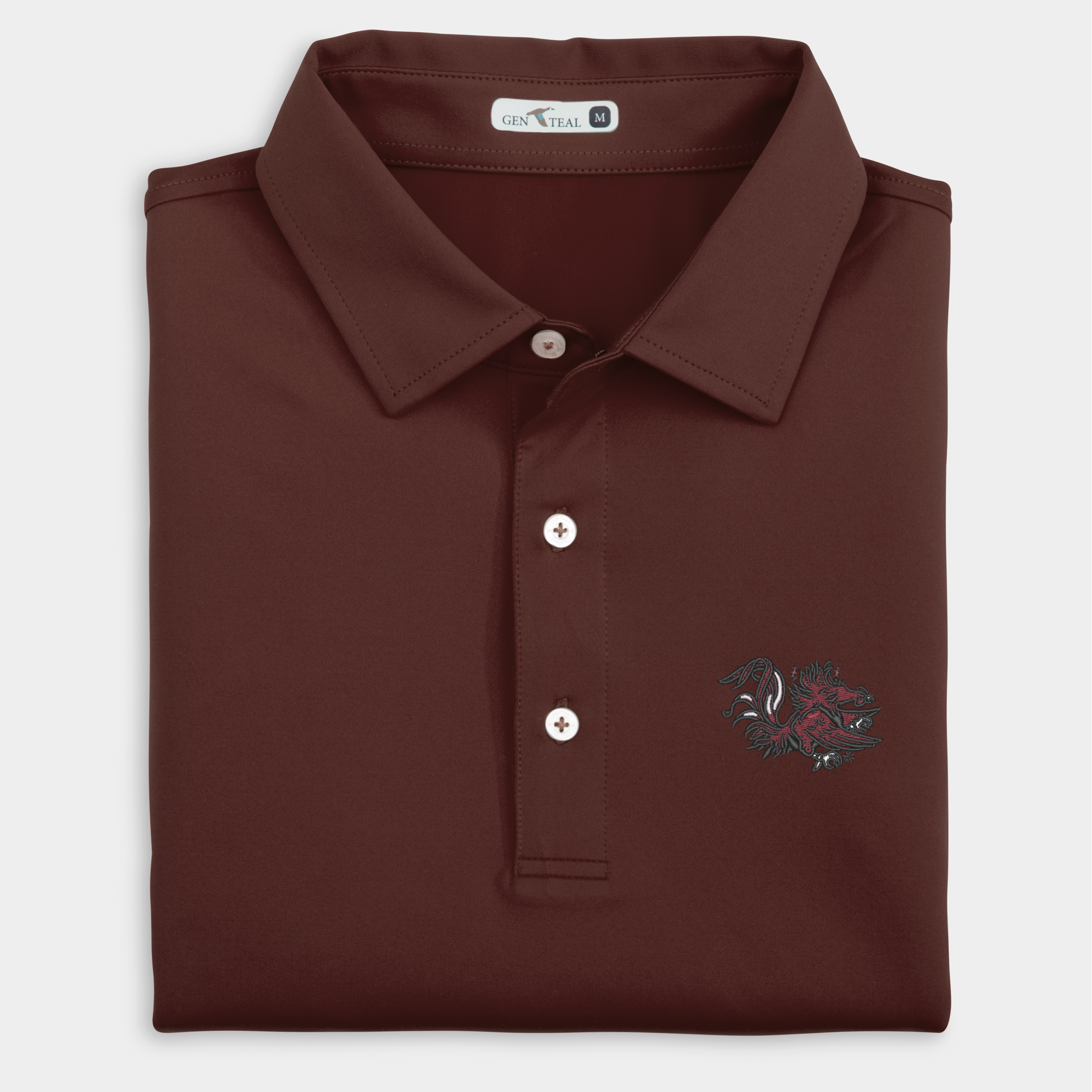 South Carolina Vault Gamecock Solid Performance Polo