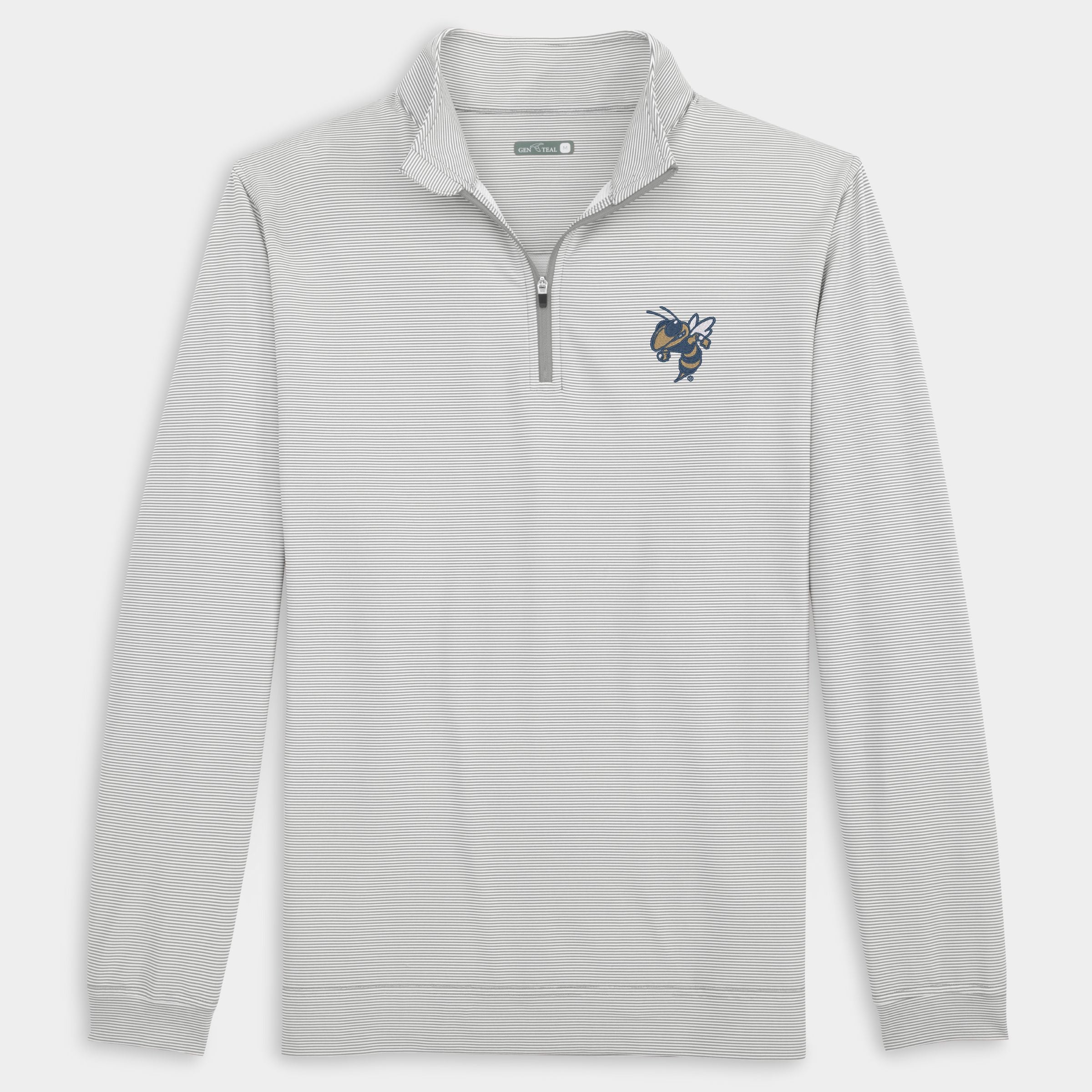 Georgia Tech Yellowjackets Pinstripe Venture Performance Quarter-Zip