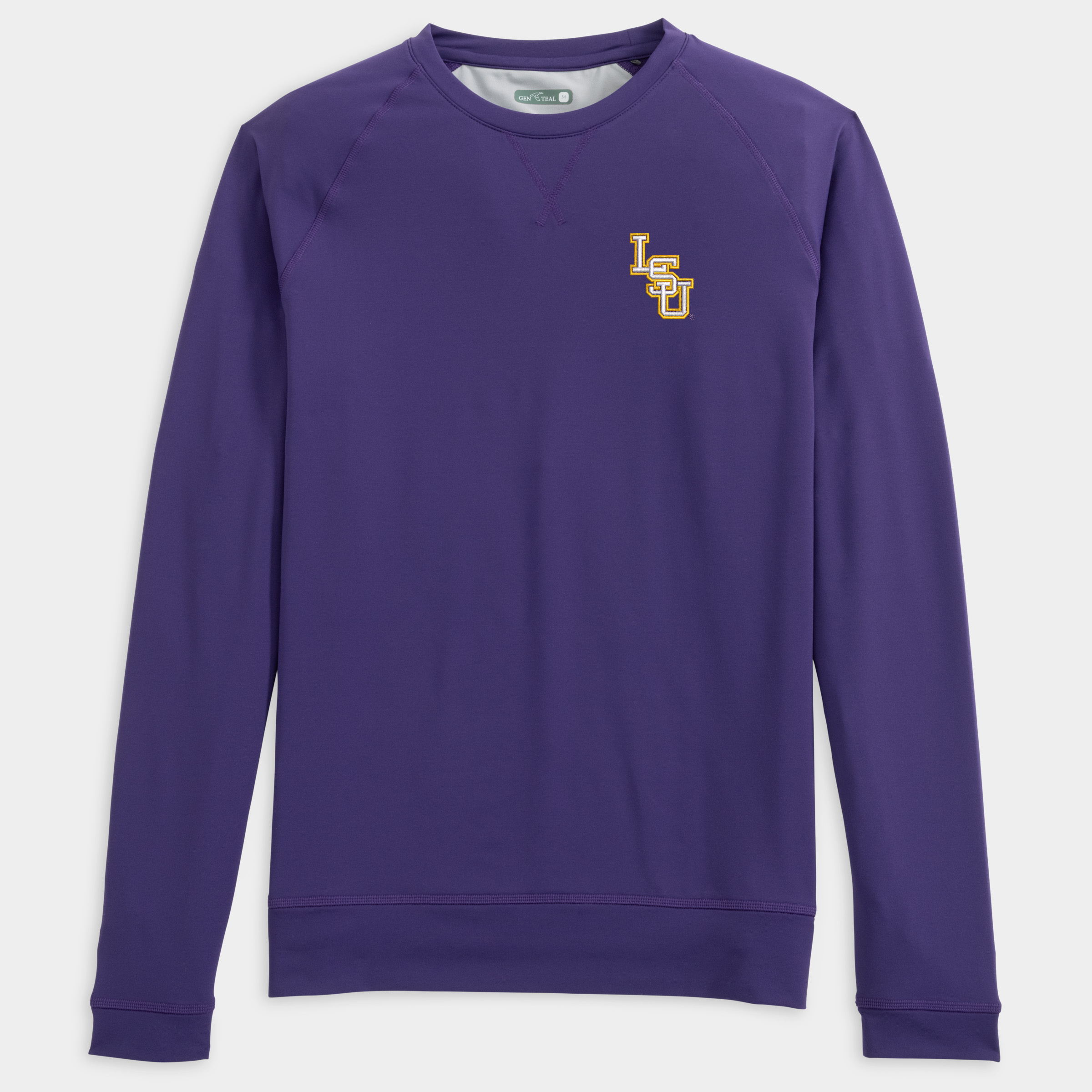 LSU Stacked Venture Performance Crewneck