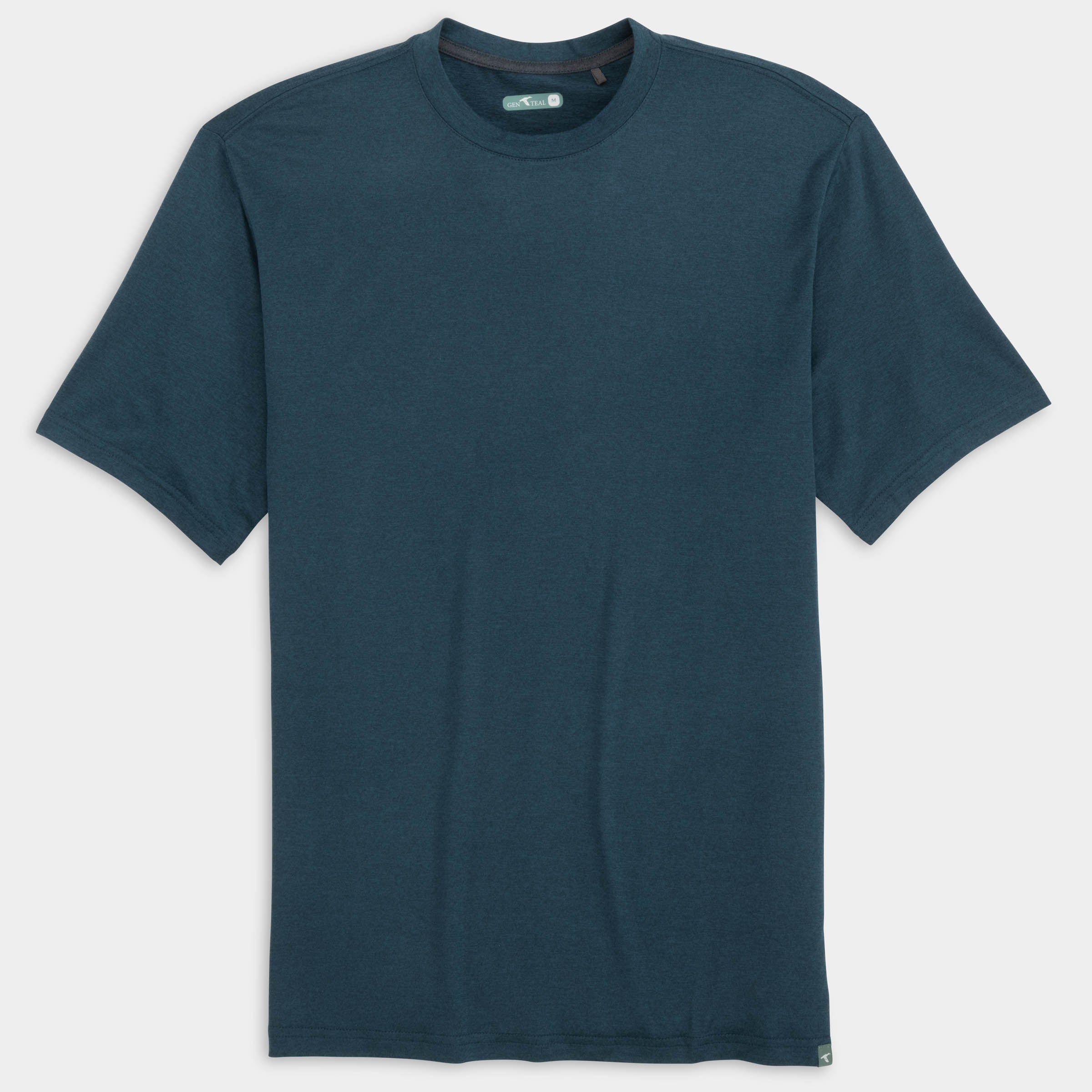 Heathered Short Sleeve T-Shirt-GenTeal Apparel