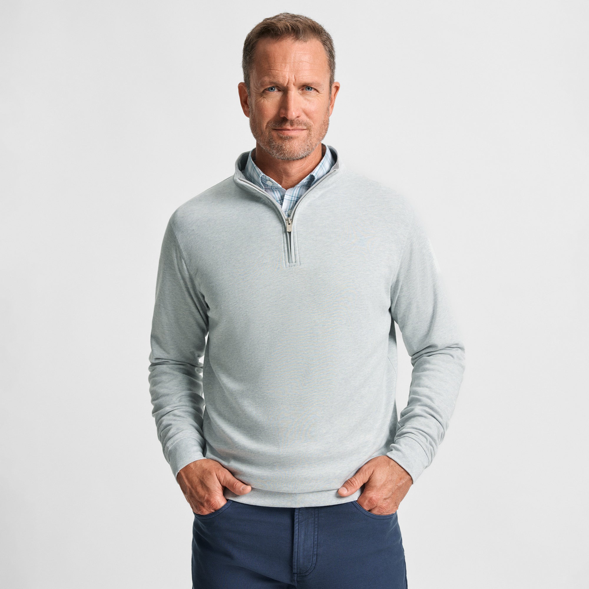 Cotton/Modal Quarter-Zip