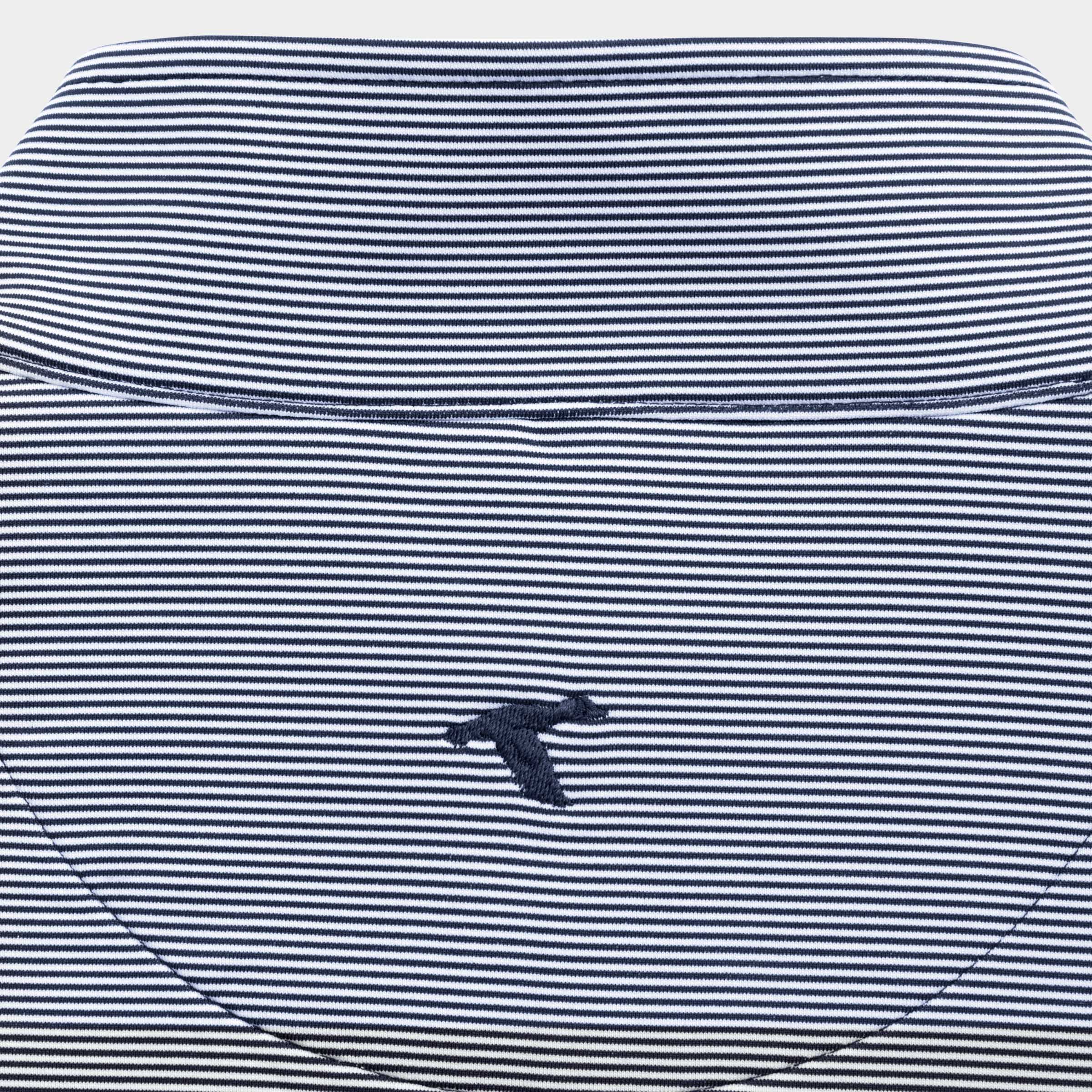 Ole Miss Athletics Foundation Pinstripe Venture Performance Quarter-Zip-GenTeal Apparel