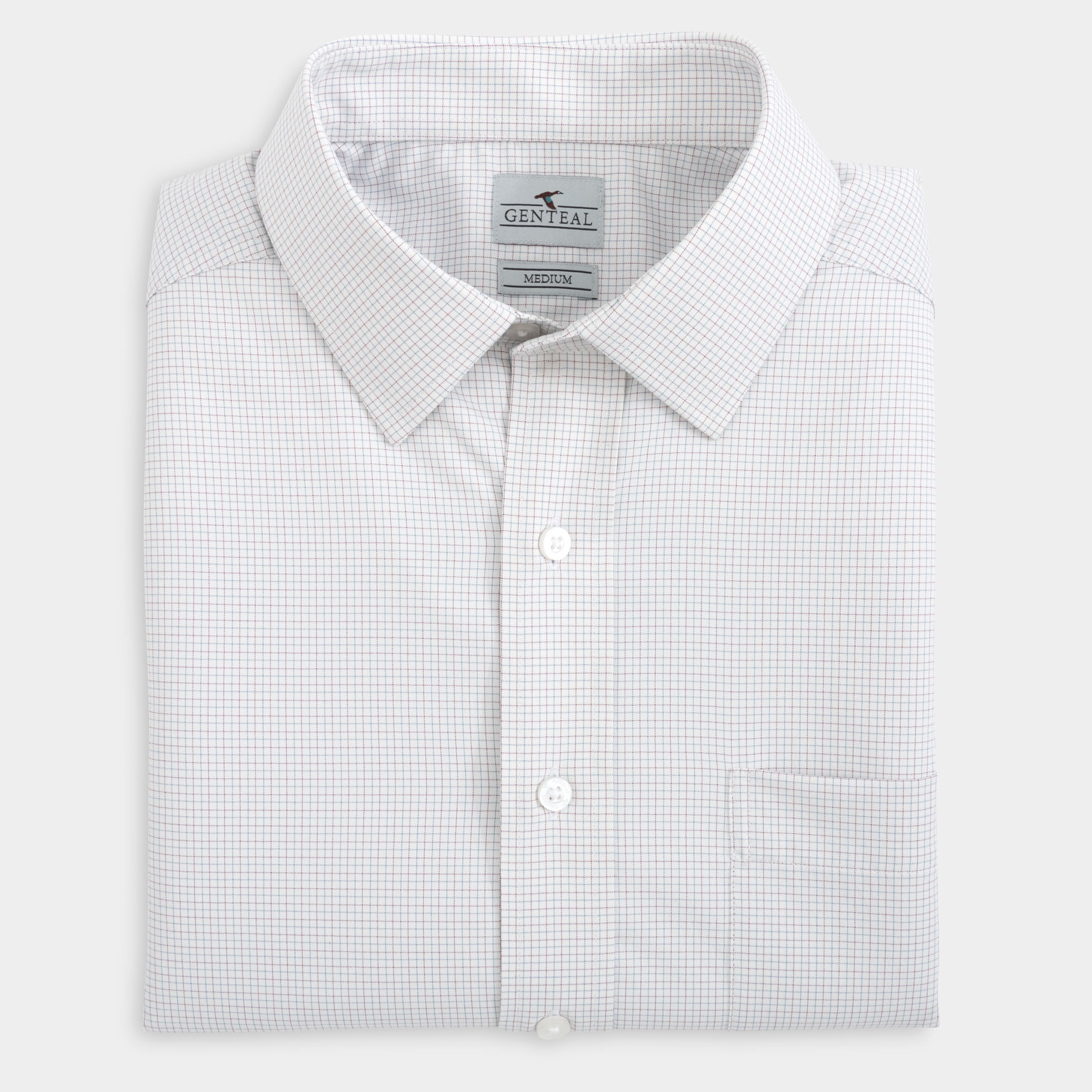 Chapman Performance Spread Collar Sport Shirt-GenTeal Apparel