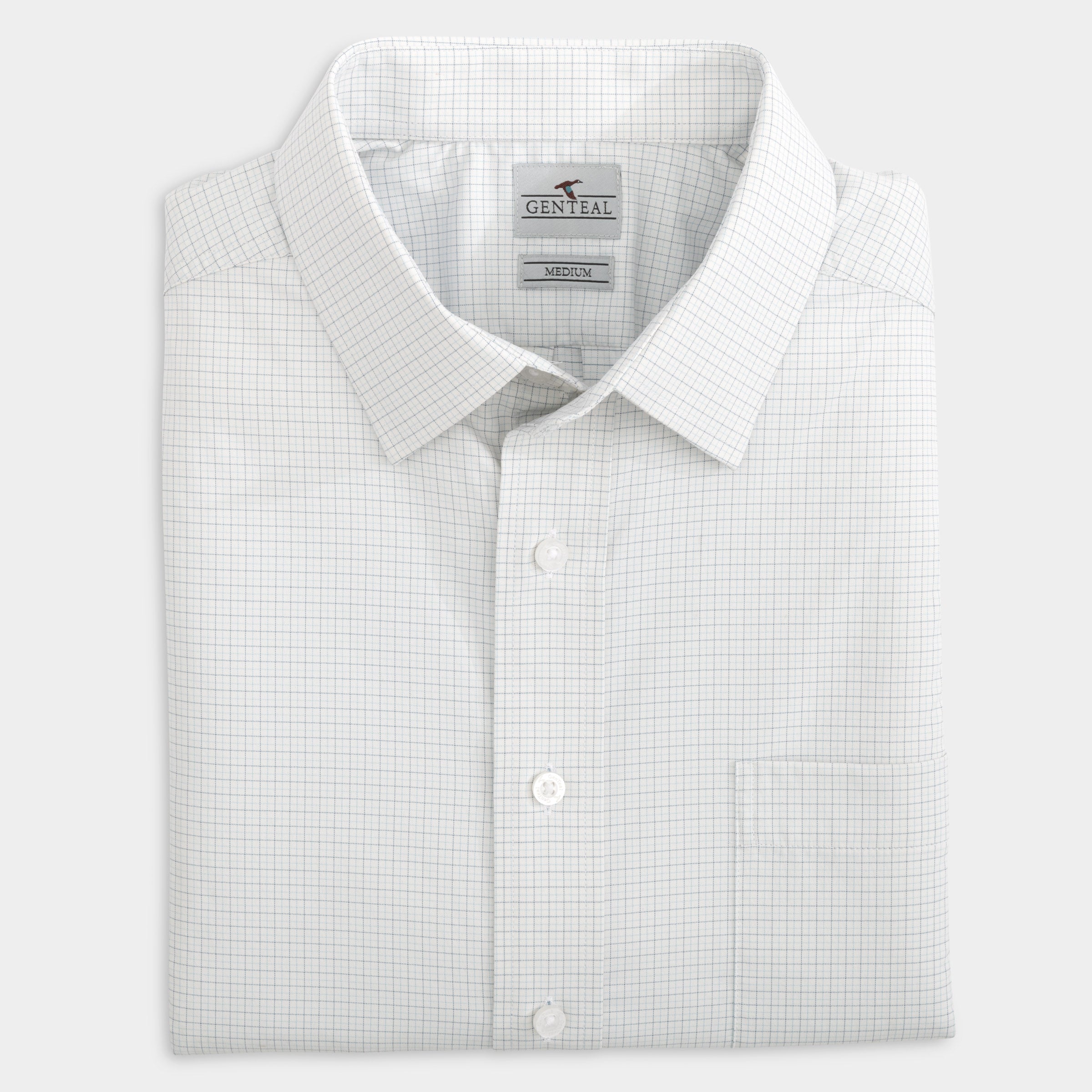 Chapman Performance Spread Collar Sport Shirt-GenTeal Apparel