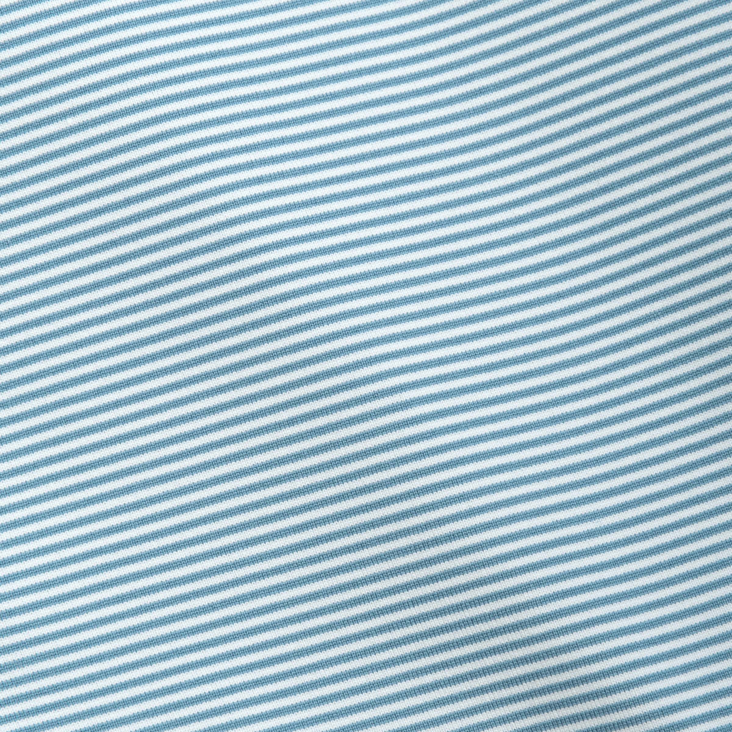 Collegiate Pinstripe Performance Polo-GenTeal Apparel