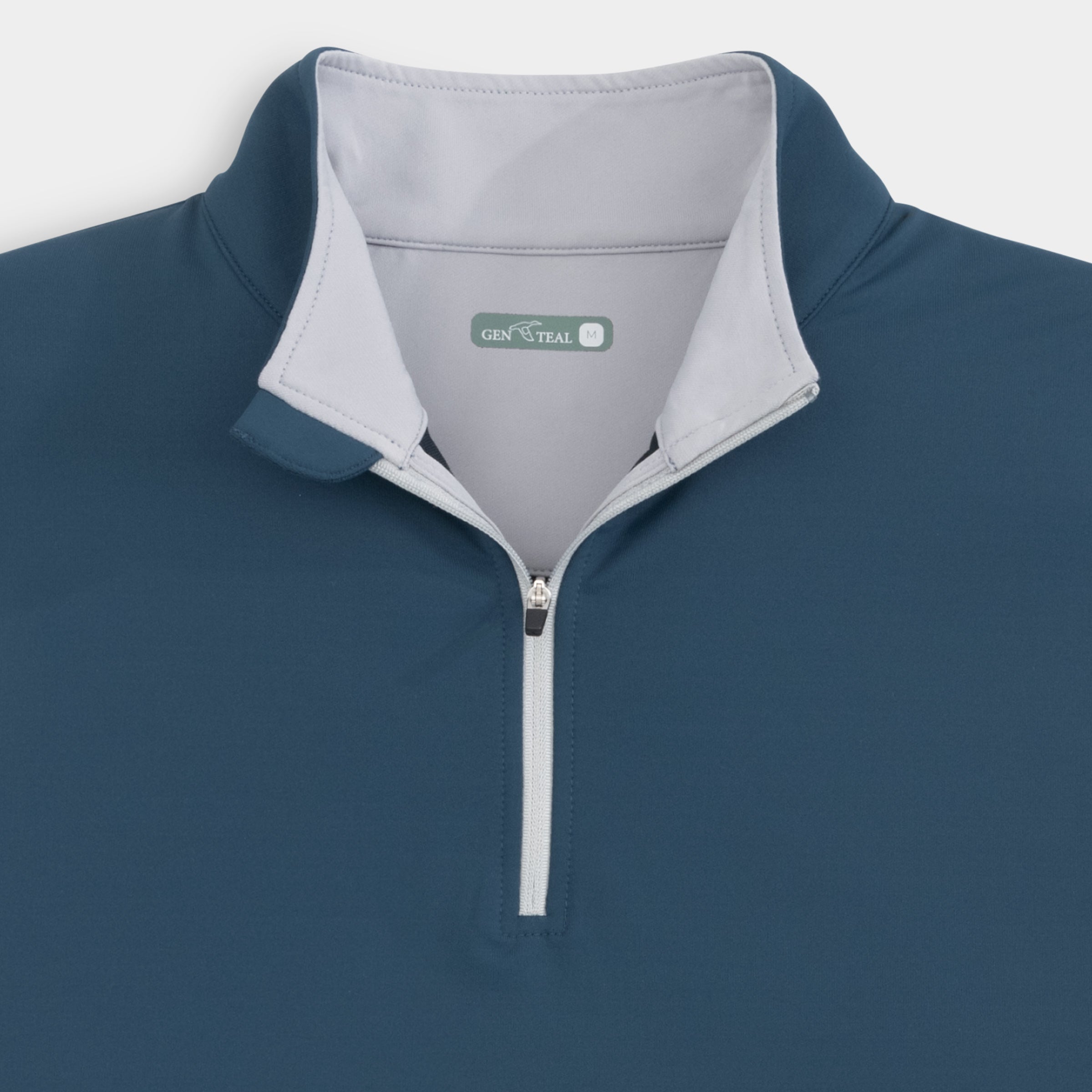 Collegiate Venture Performance Quarter-Zip Vest-GenTeal Apparel