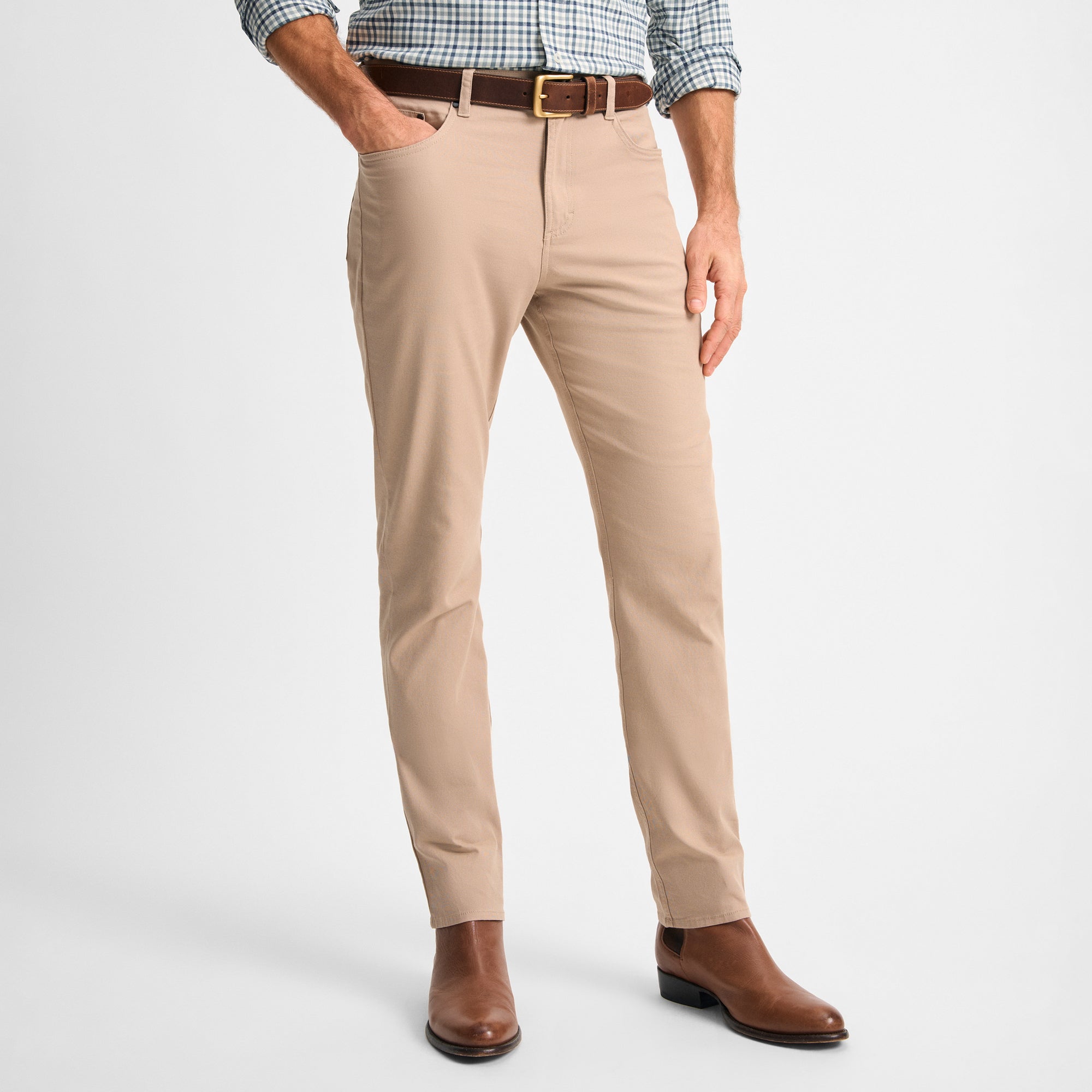 Carob Billings Five-Pocket Pant