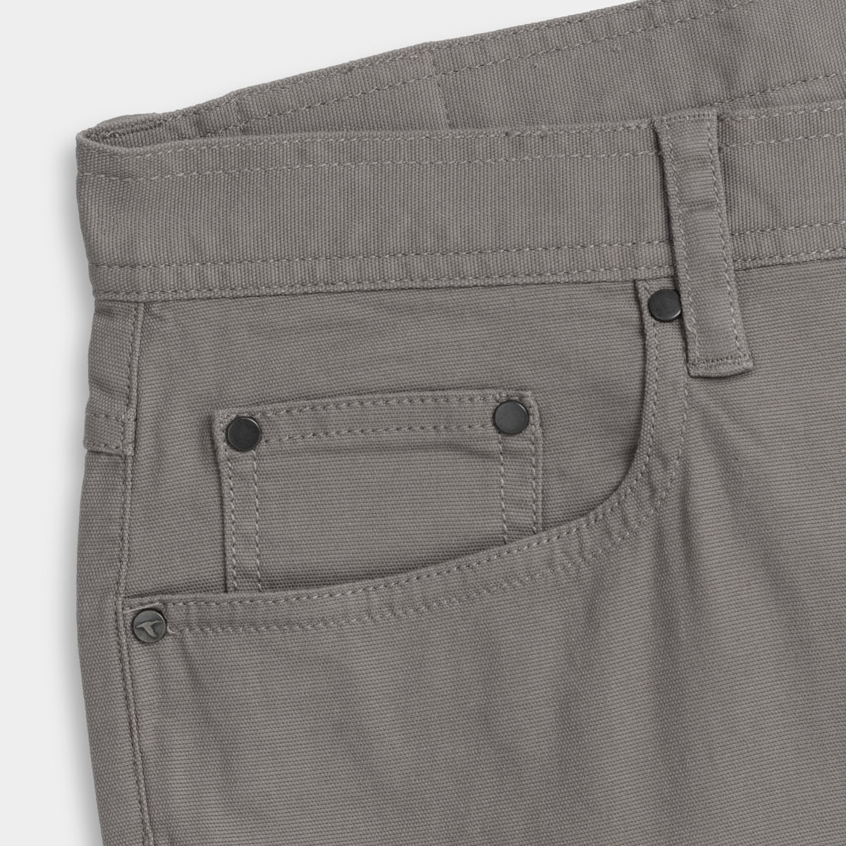 Charcoal Billings Five-Pocket Pant