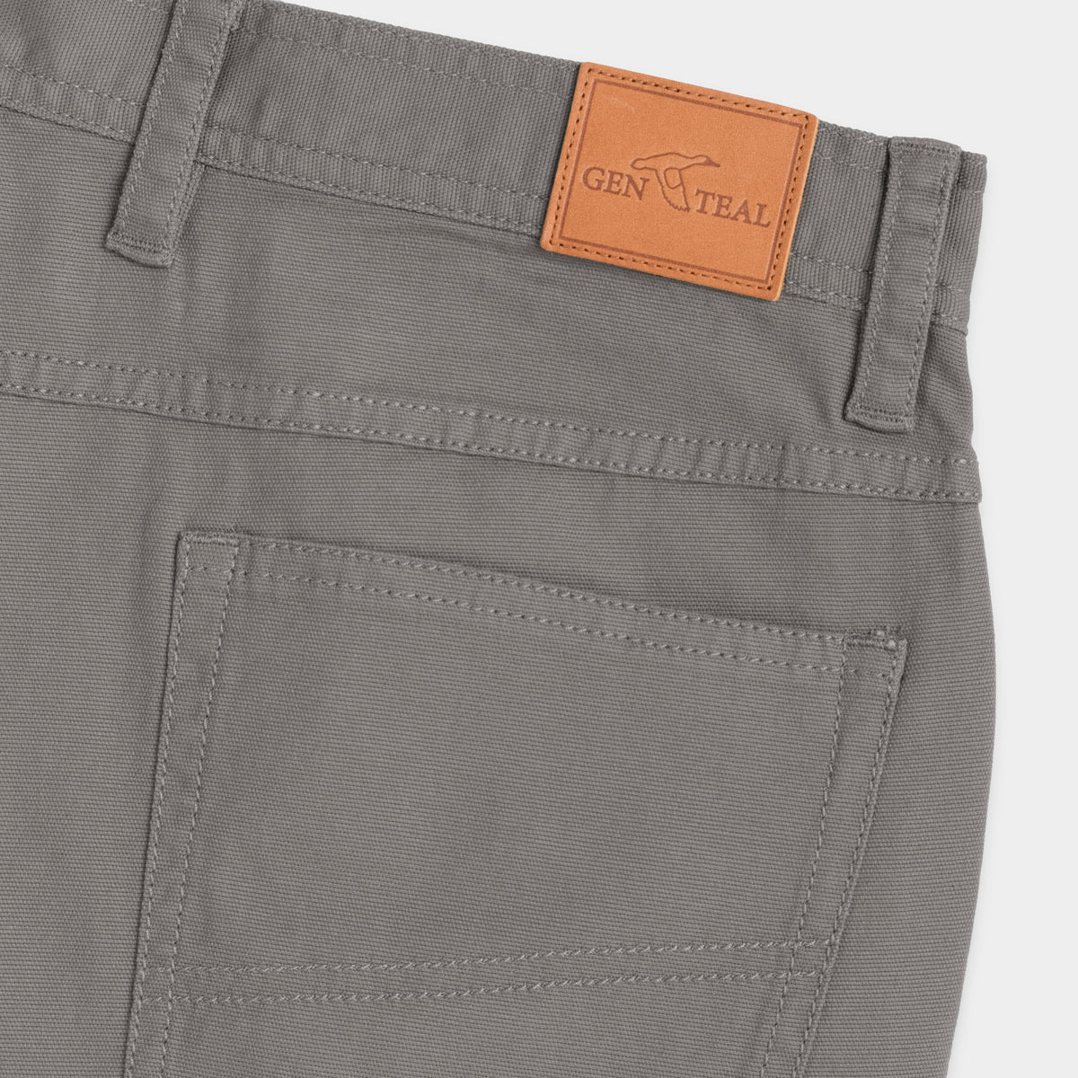 Charcoal Billings Five-Pocket Pant