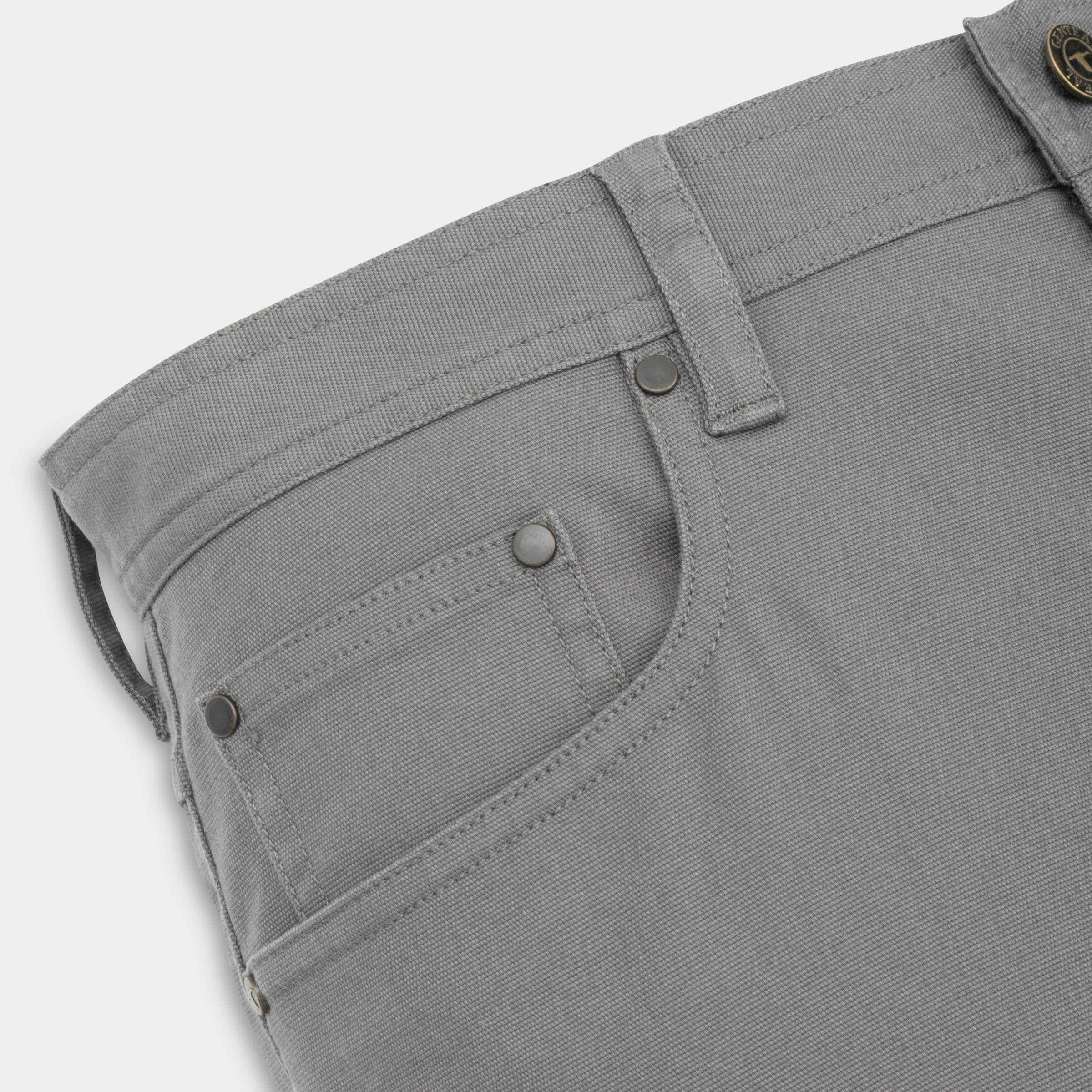 Charcoal Billings Five-Pocket Pant-GenTeal Apparel