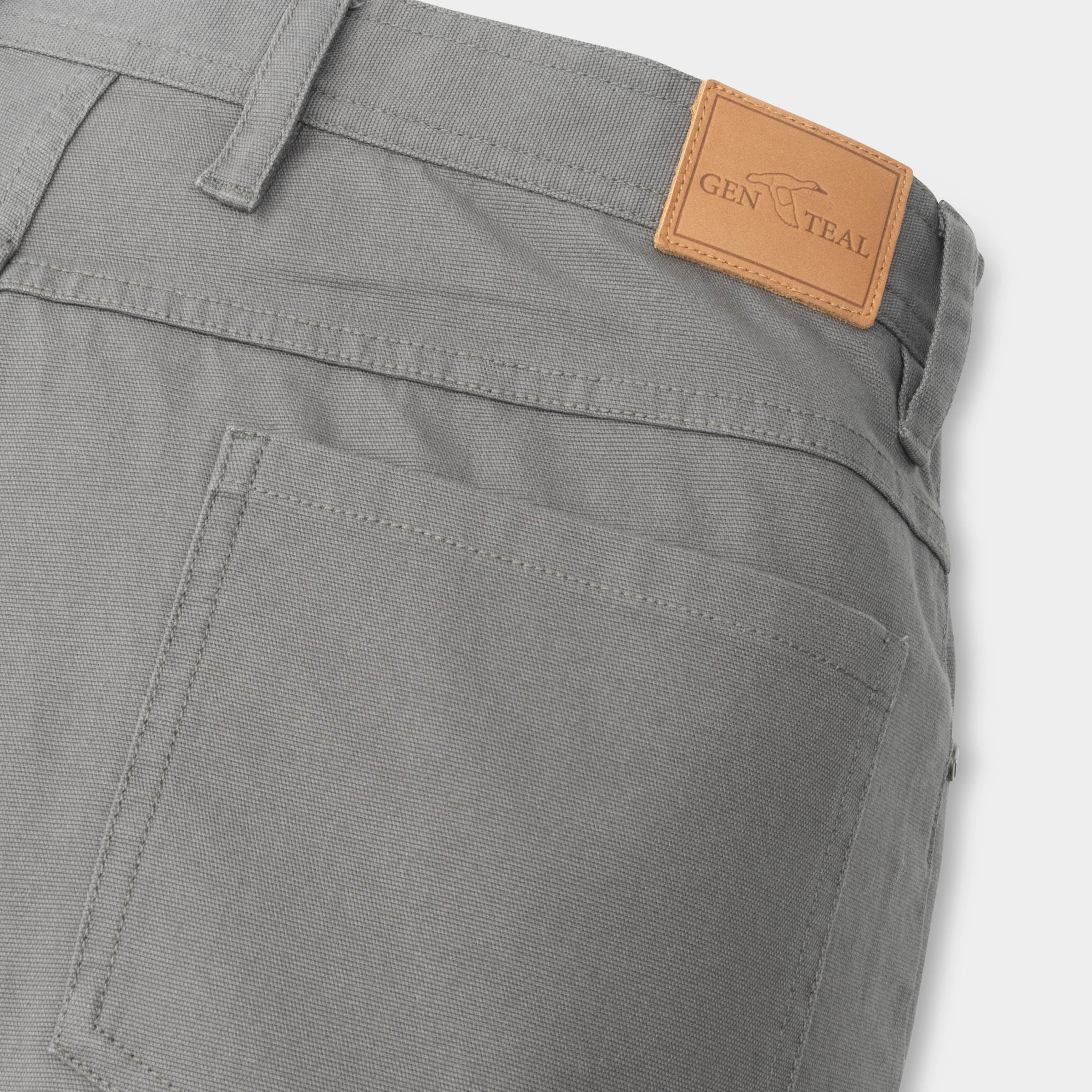 Charcoal Billings Five-Pocket Pant-GenTeal Apparel