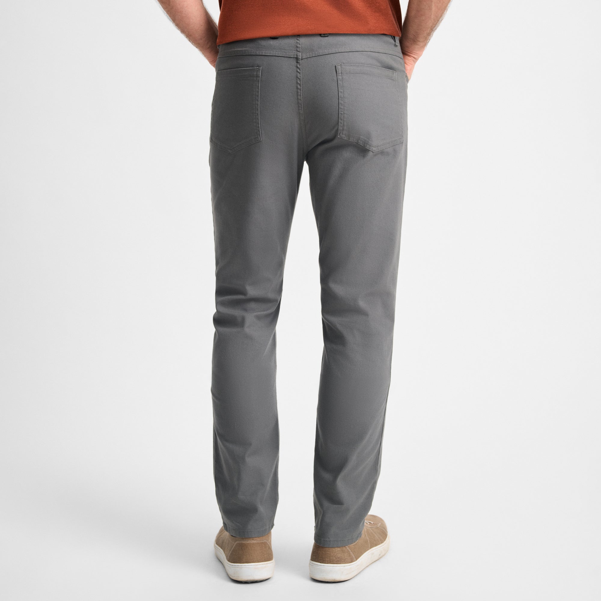 Charcoal Billings Five-Pocket Pant