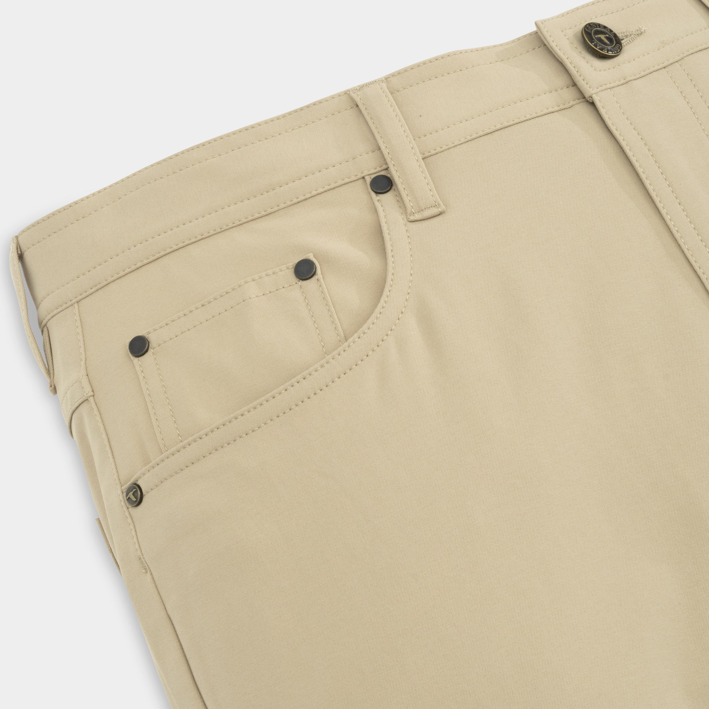 Rover Clubhouse Stretch Five-Pocket Pant-GenTeal Apparel