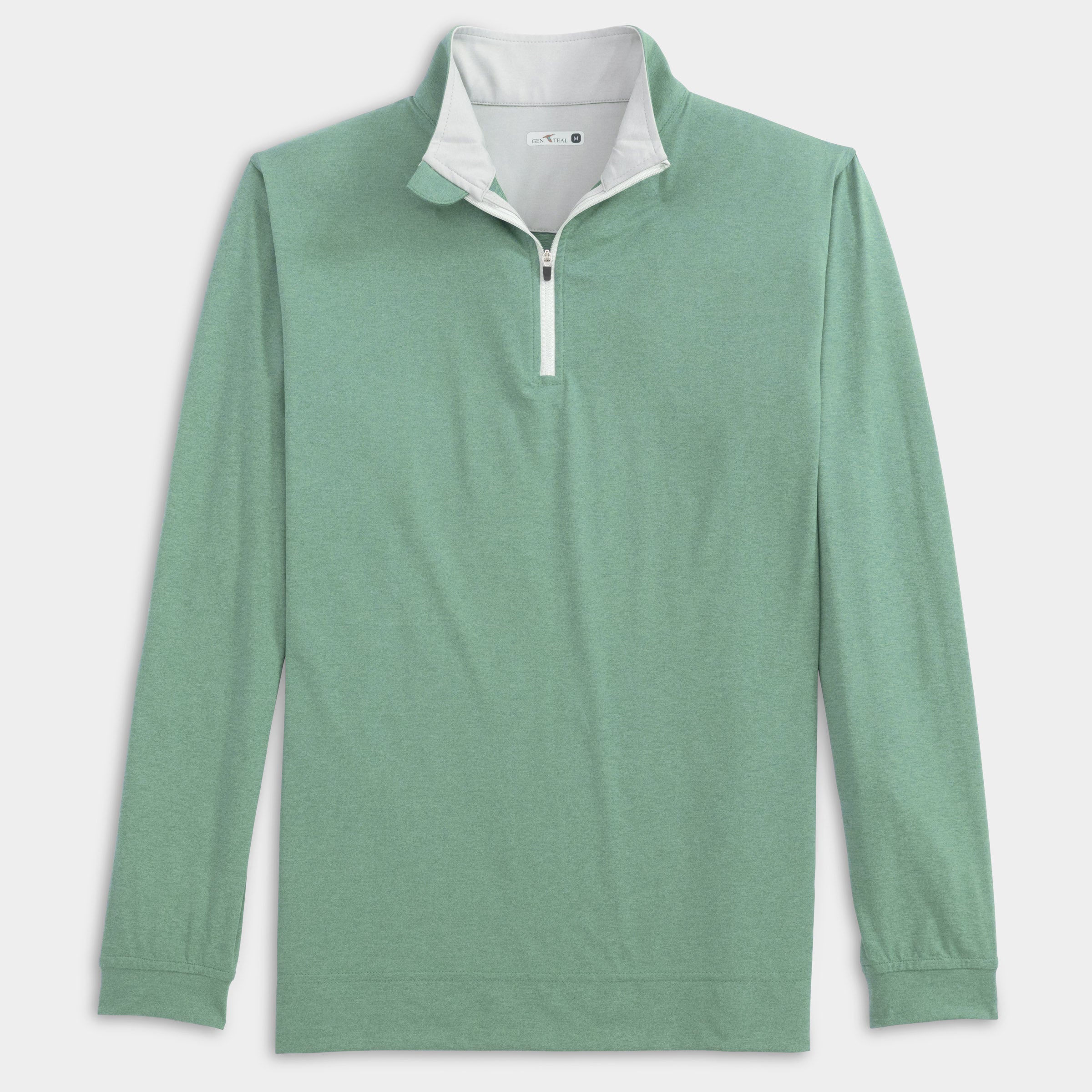 Heathered Venture Performance Quarter-Zip-GenTeal Apparel