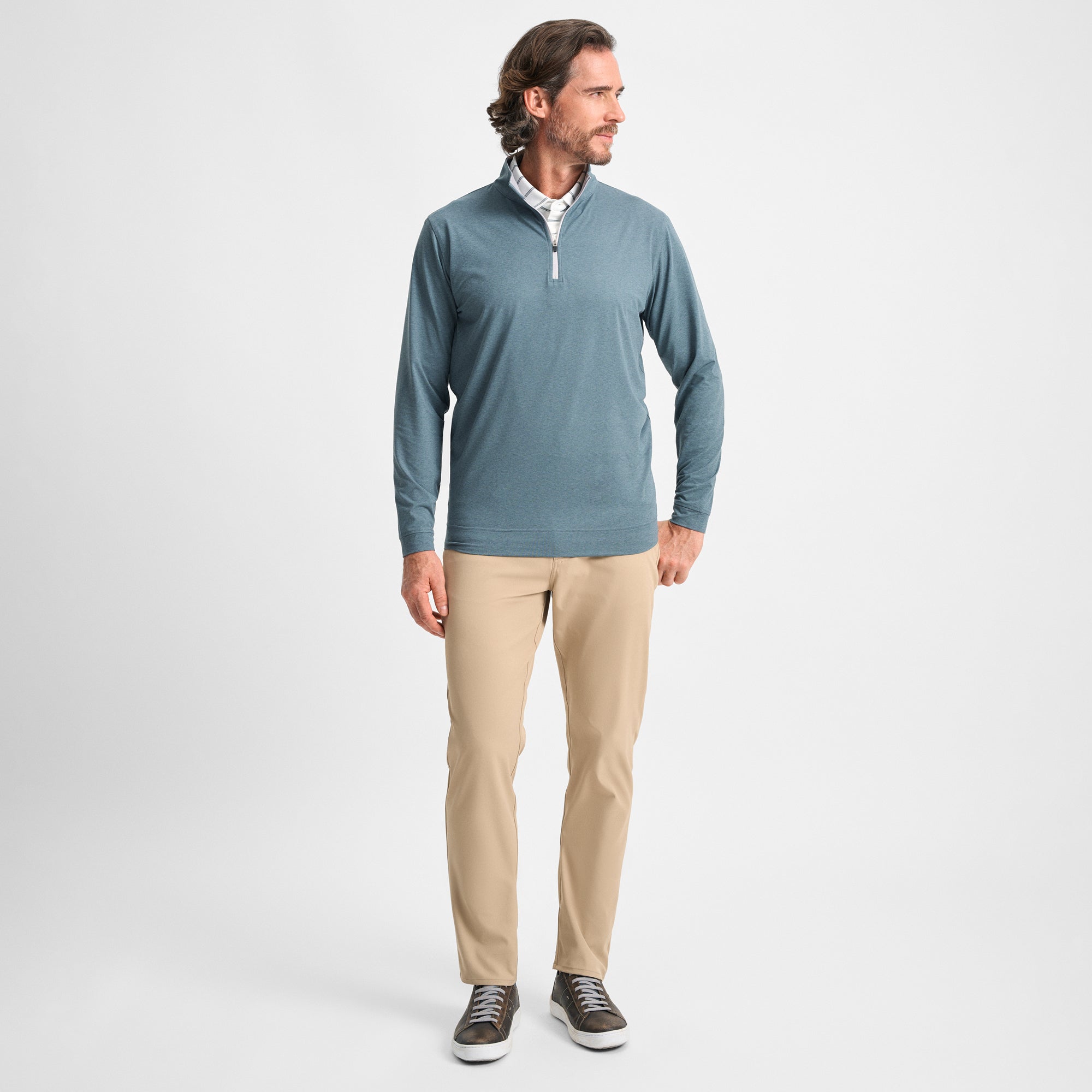 Heathered Venture Performance Quarter-Zip