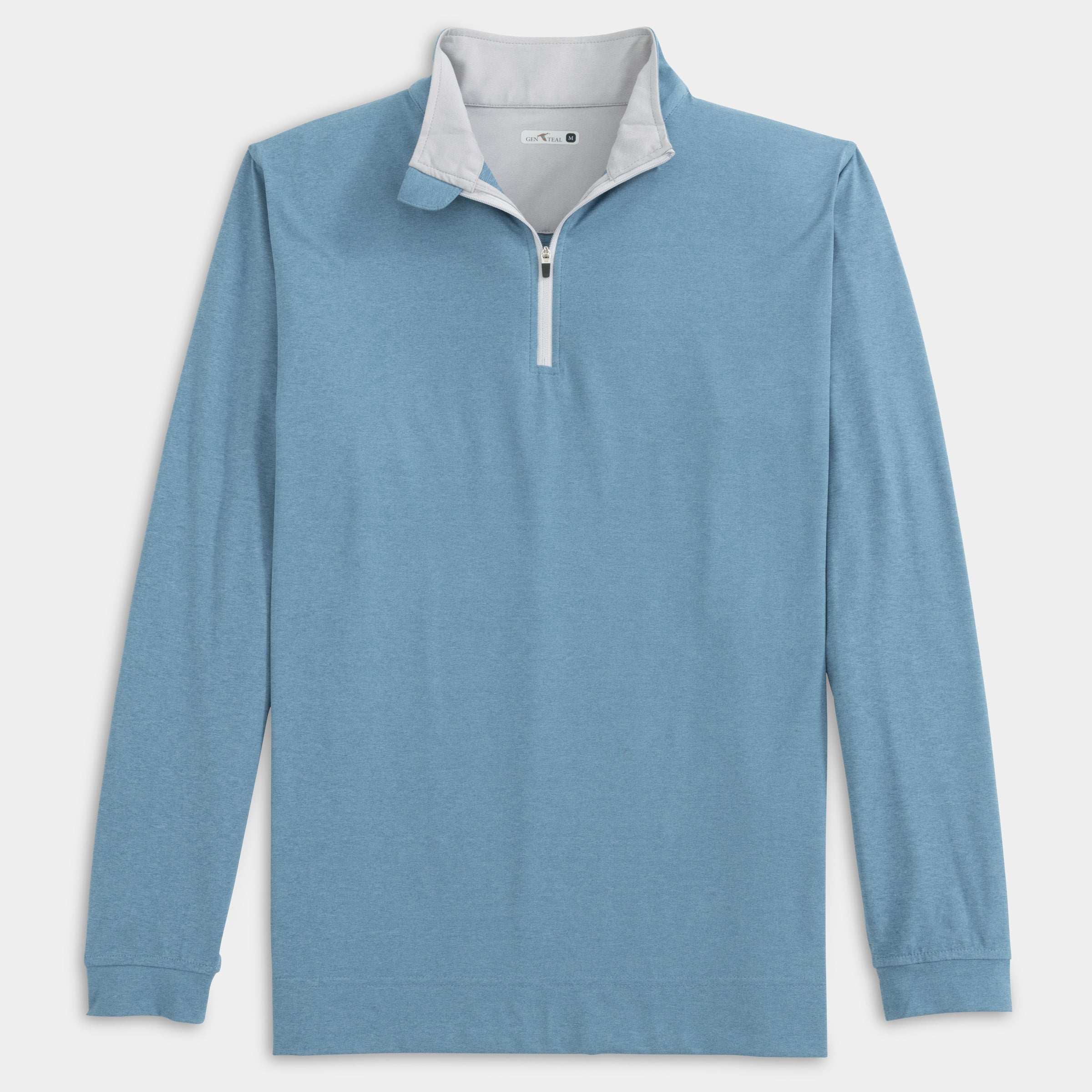 Heathered Venture Performance Quarter-Zip-GenTeal Apparel