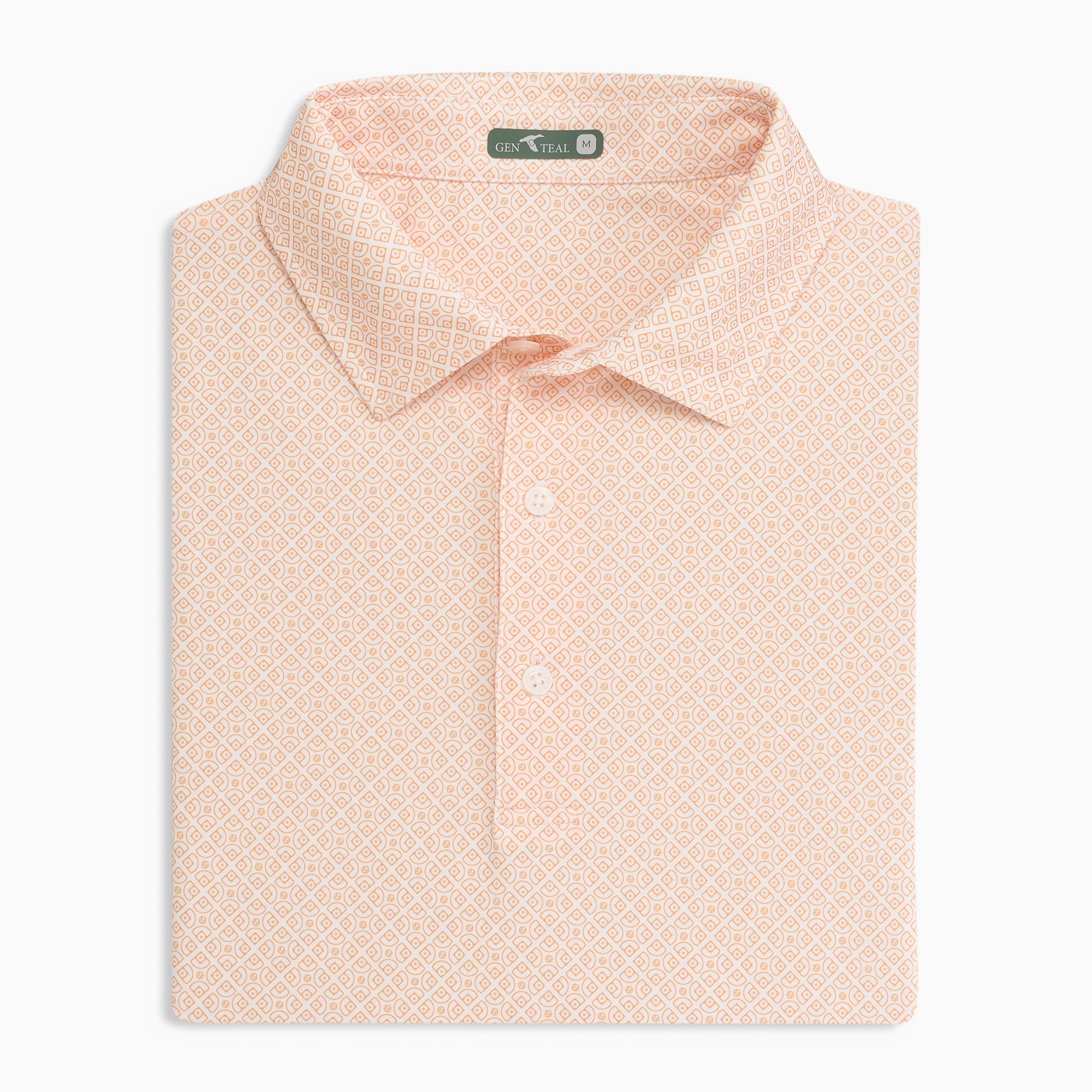 Diamonds Printed Performance Polo