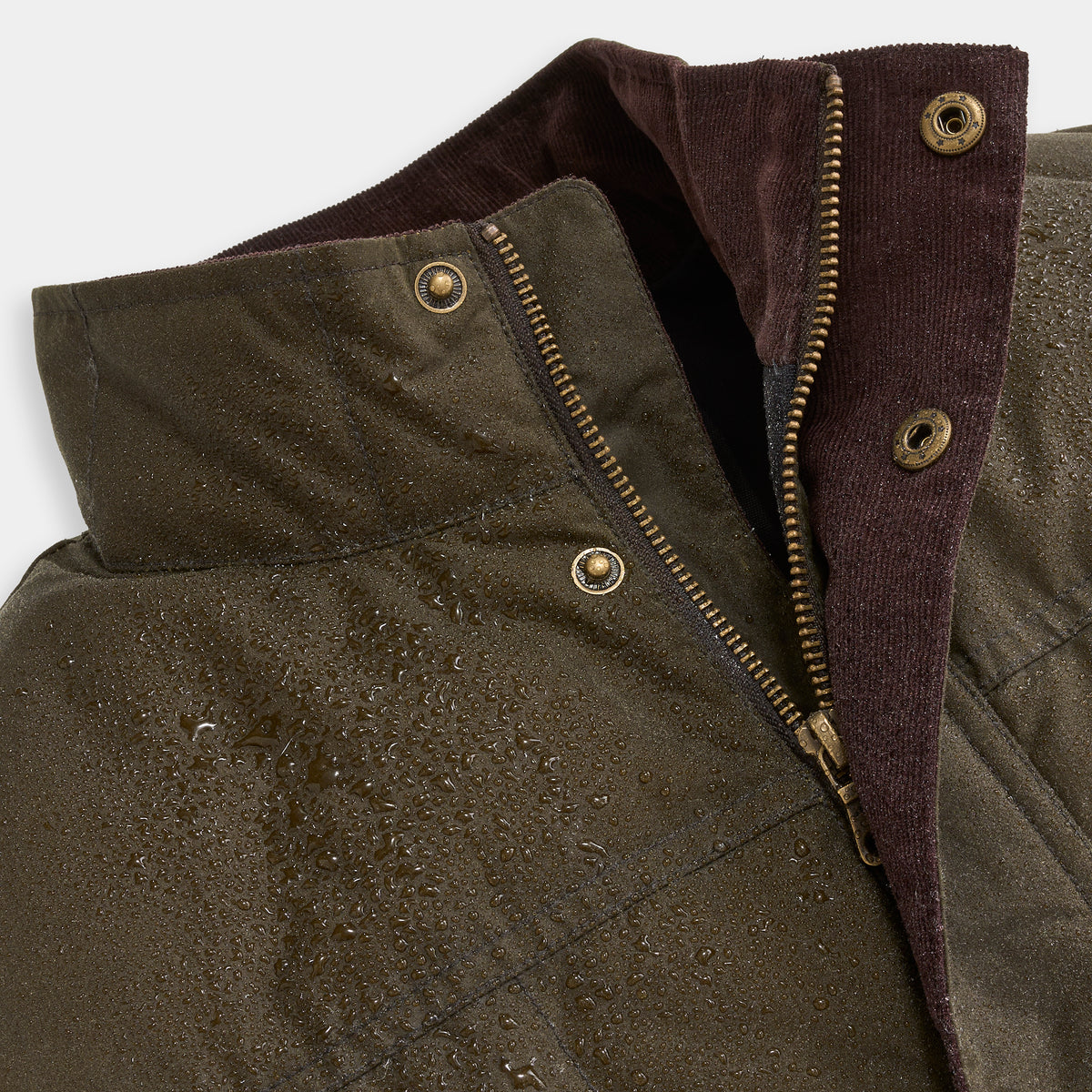 Merritt Waxed Cotton Vest