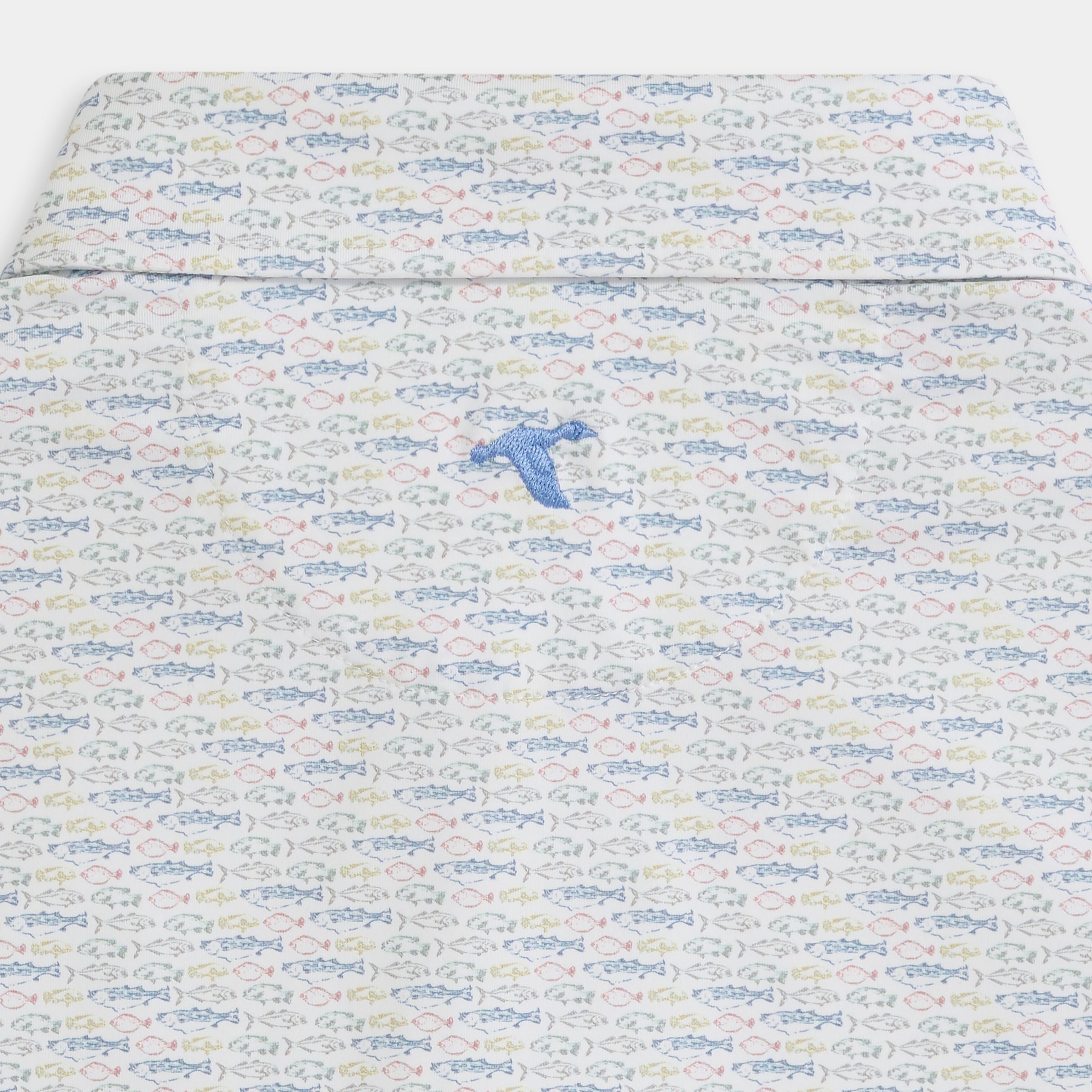 Shoreline Catch Printed Performance Polo