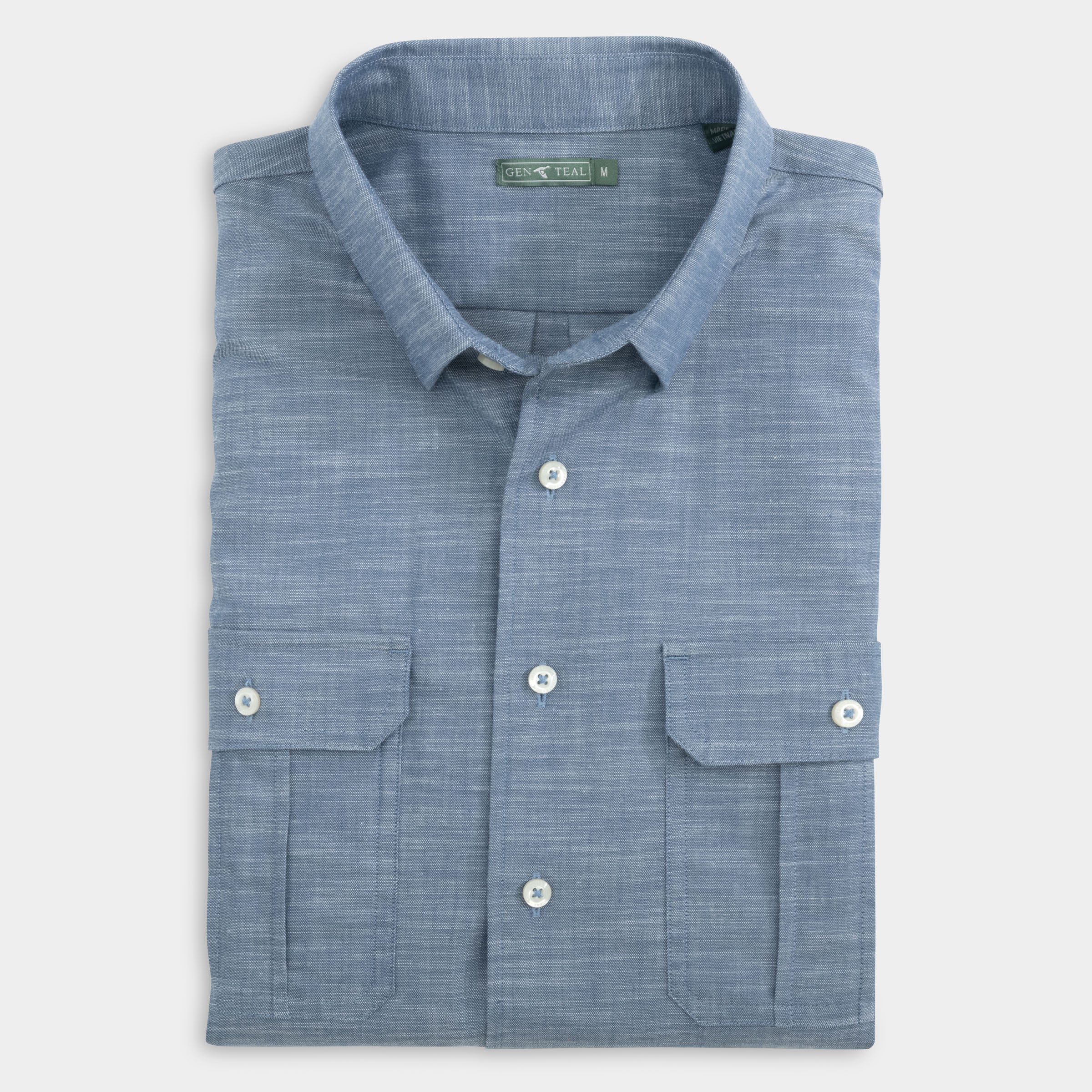 Parker Cotton/Tencel Short Sleeve Sport Shirt