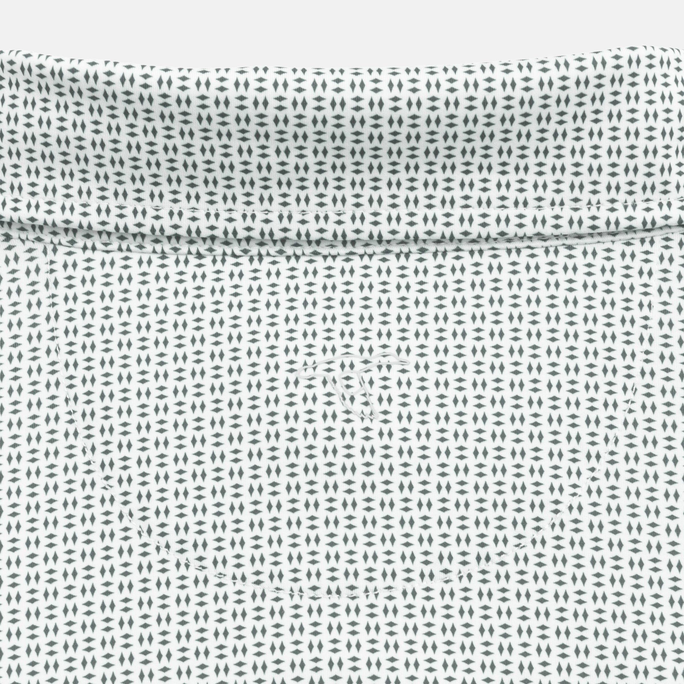 Trellis Printed Performance Polo