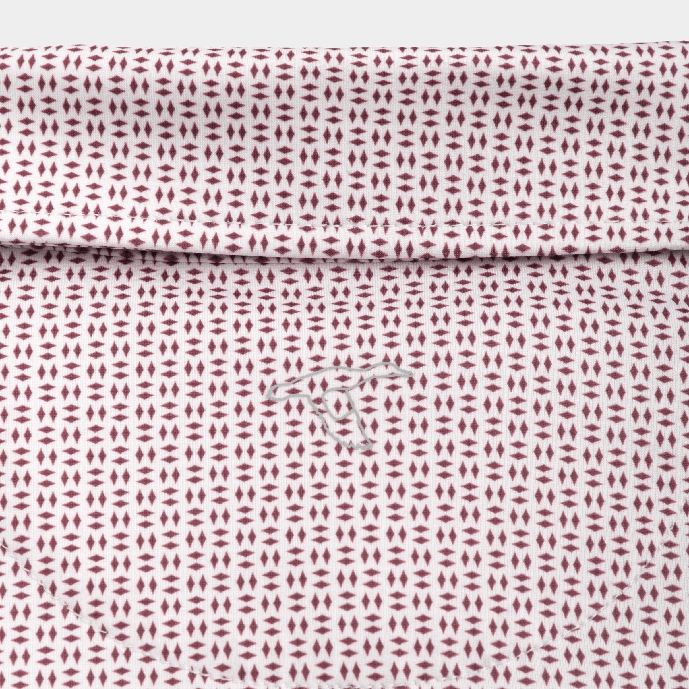Trellis Printed Performance Polo