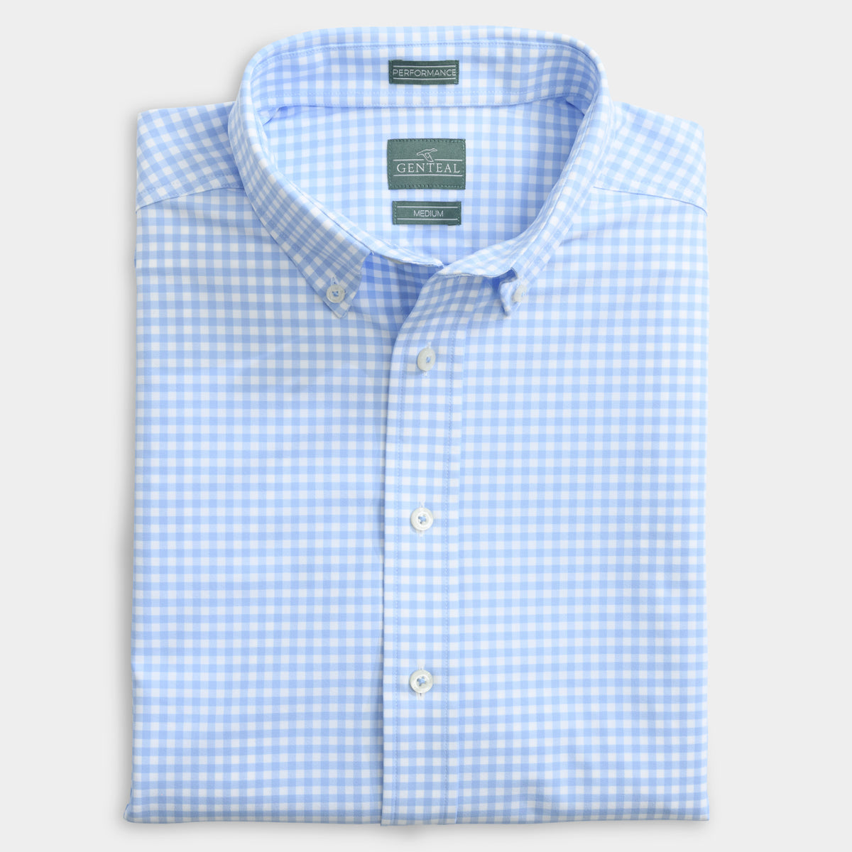 Gingham Performance Sport Shirt