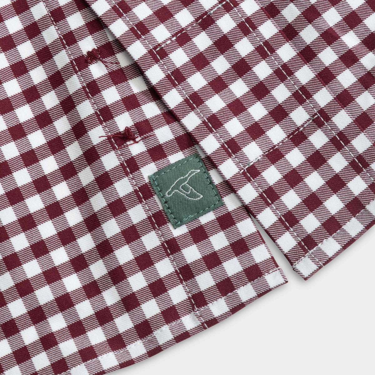 Gingham Performance Sport Shirt