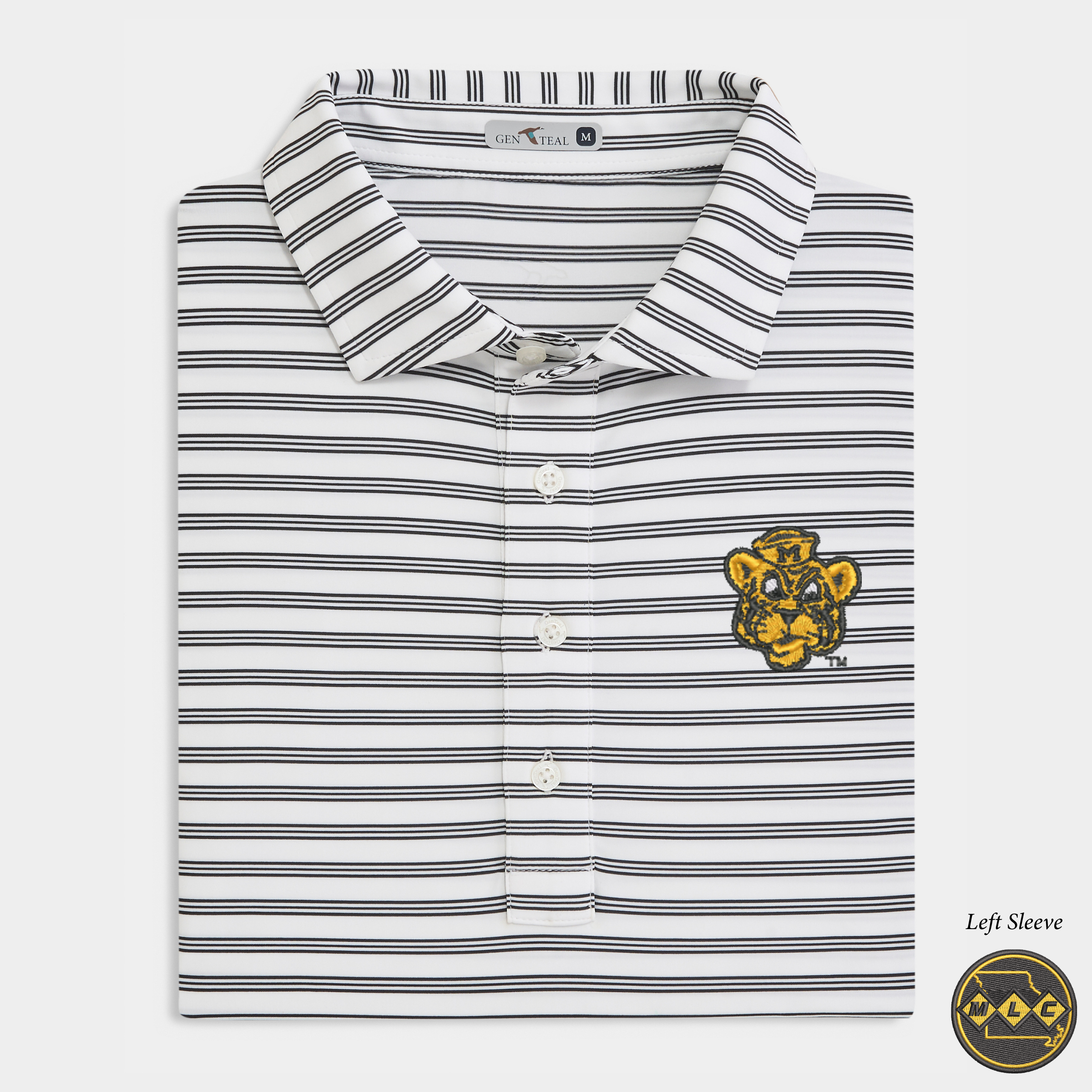 MLC Missouri Sailor Tiger Rush Performance Polo