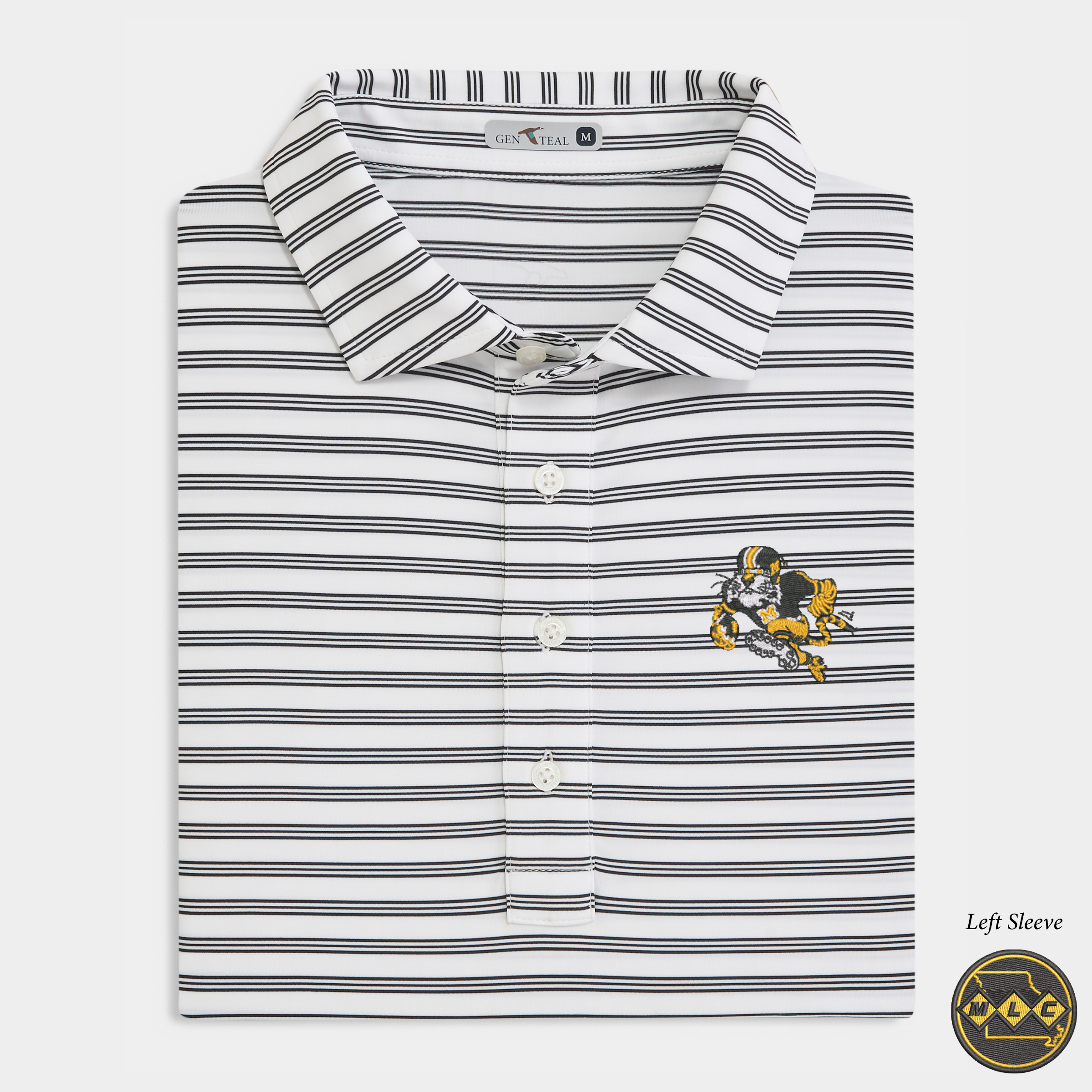 MLC Missouri Football Tiger Rush Performance Polo