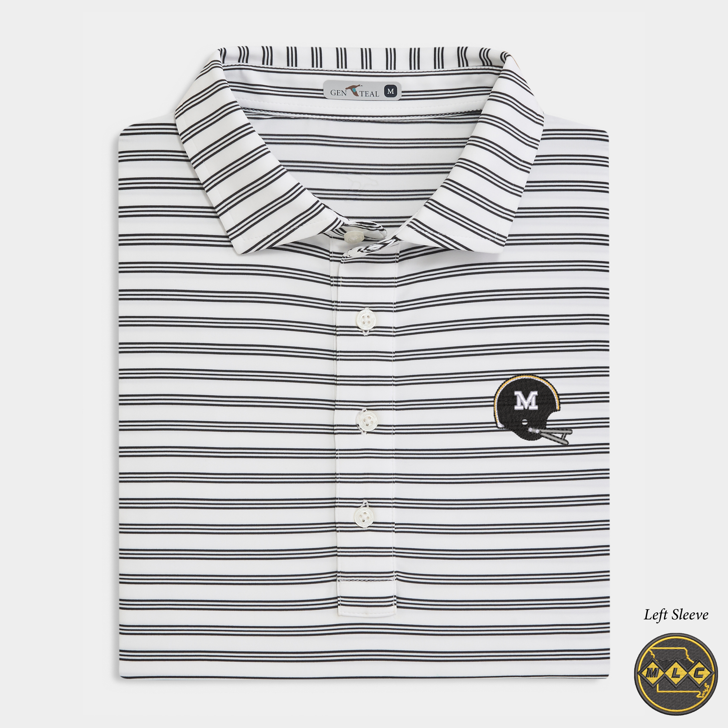 MLC Missouri Helmet Rush Performance Polo