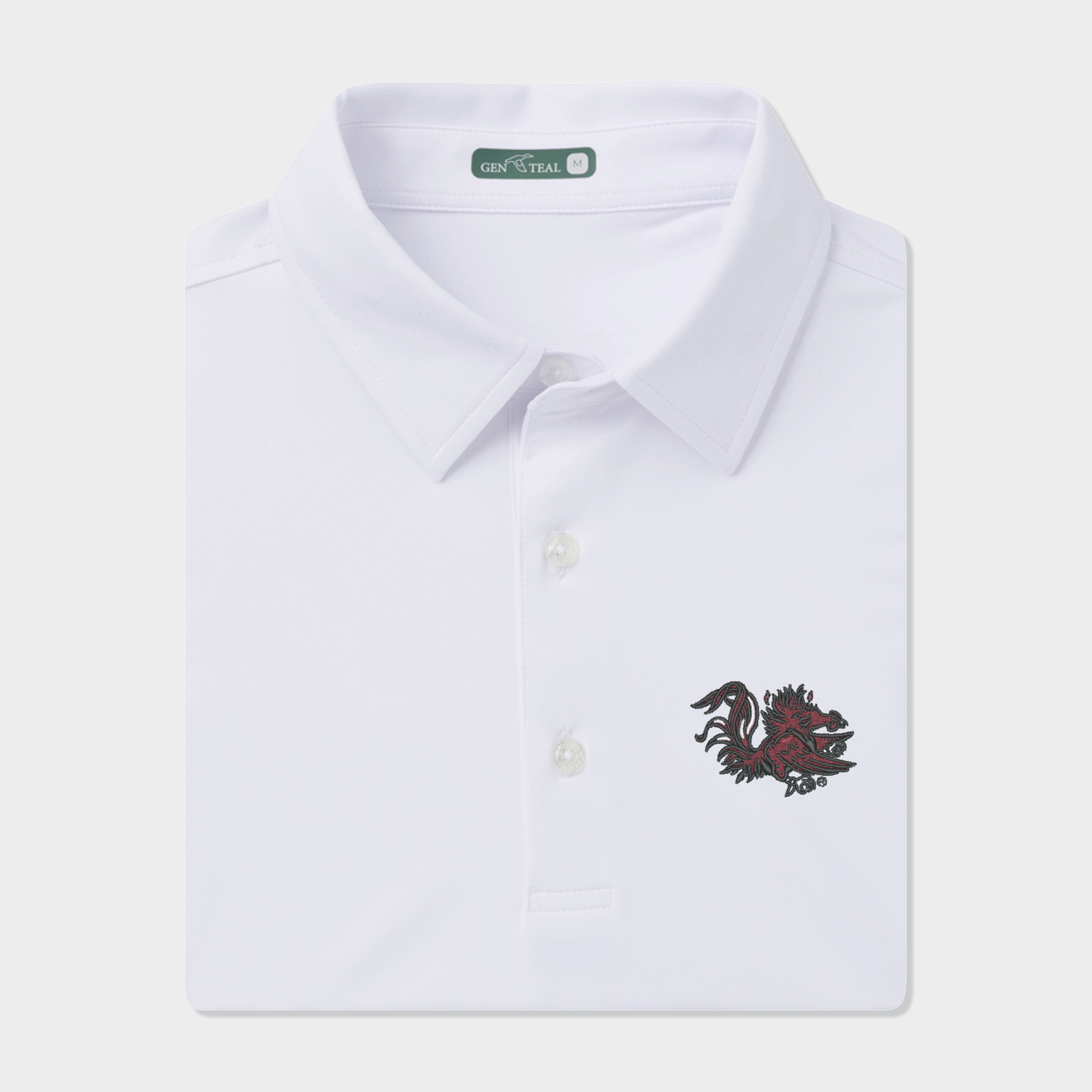 South Carolina Vault Gamecock Solid Performance Polo