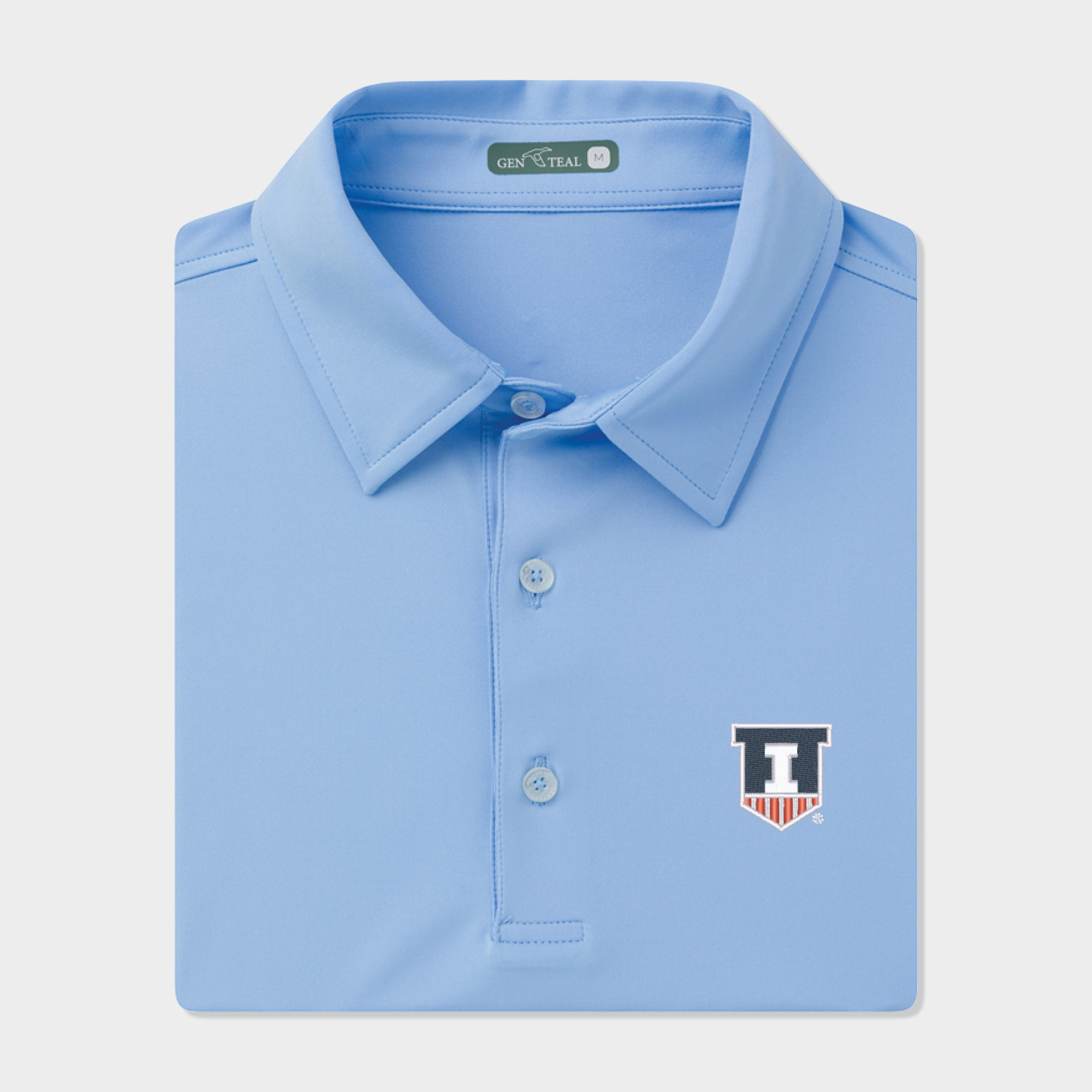 Illinois Icon Solid Performance Polo