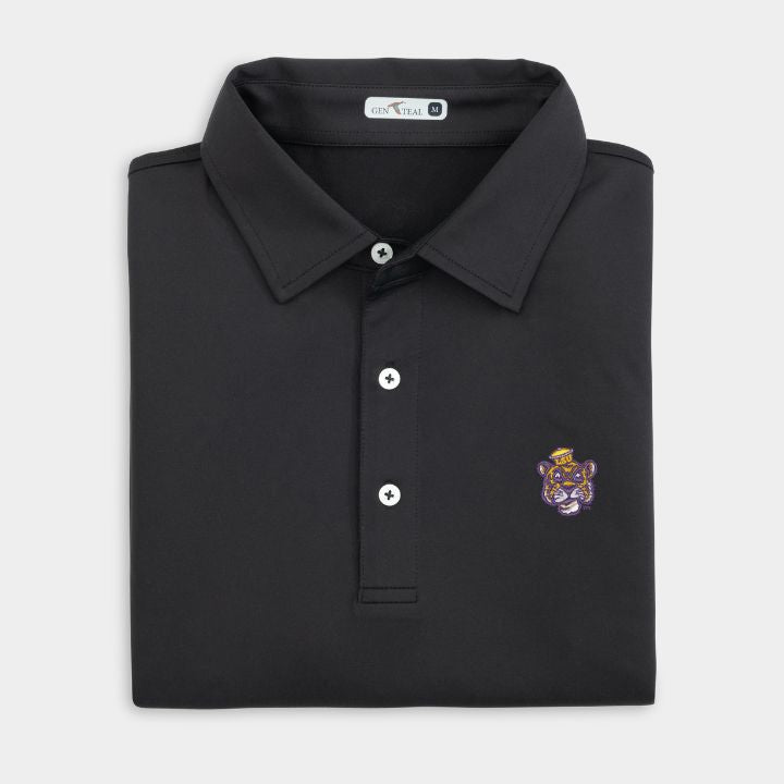 LSU Vault Solid Performance Polo