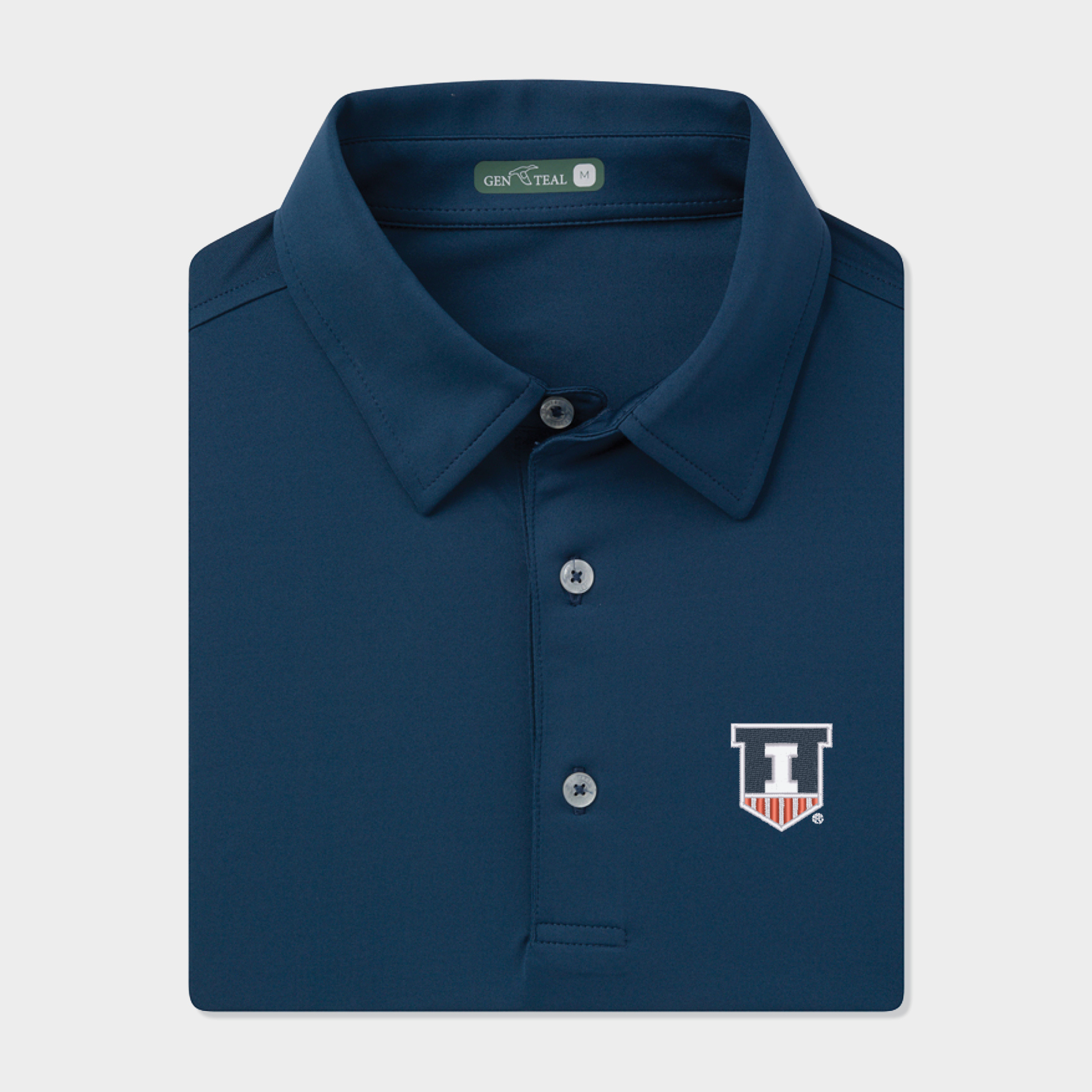 Illinois Icon Solid Performance Polo